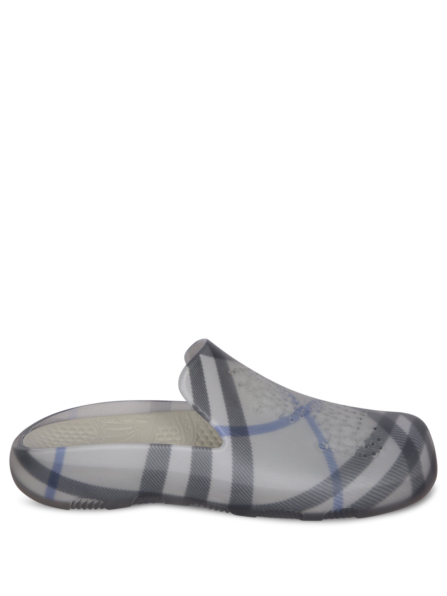 CP COMPANY BlueGrey 체크 Clog 슈즈