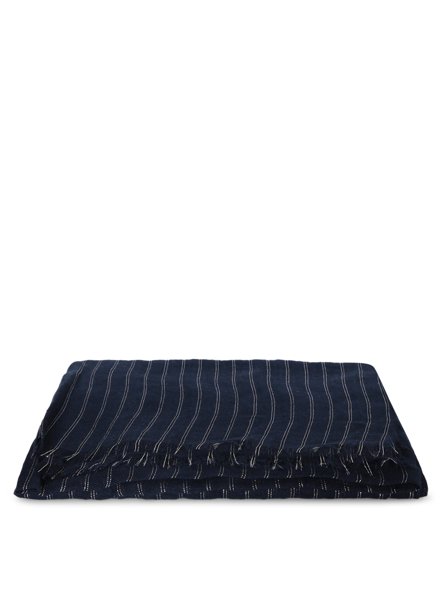 BRUNELLO CUCINELLI BlueSilver 실크 스카프