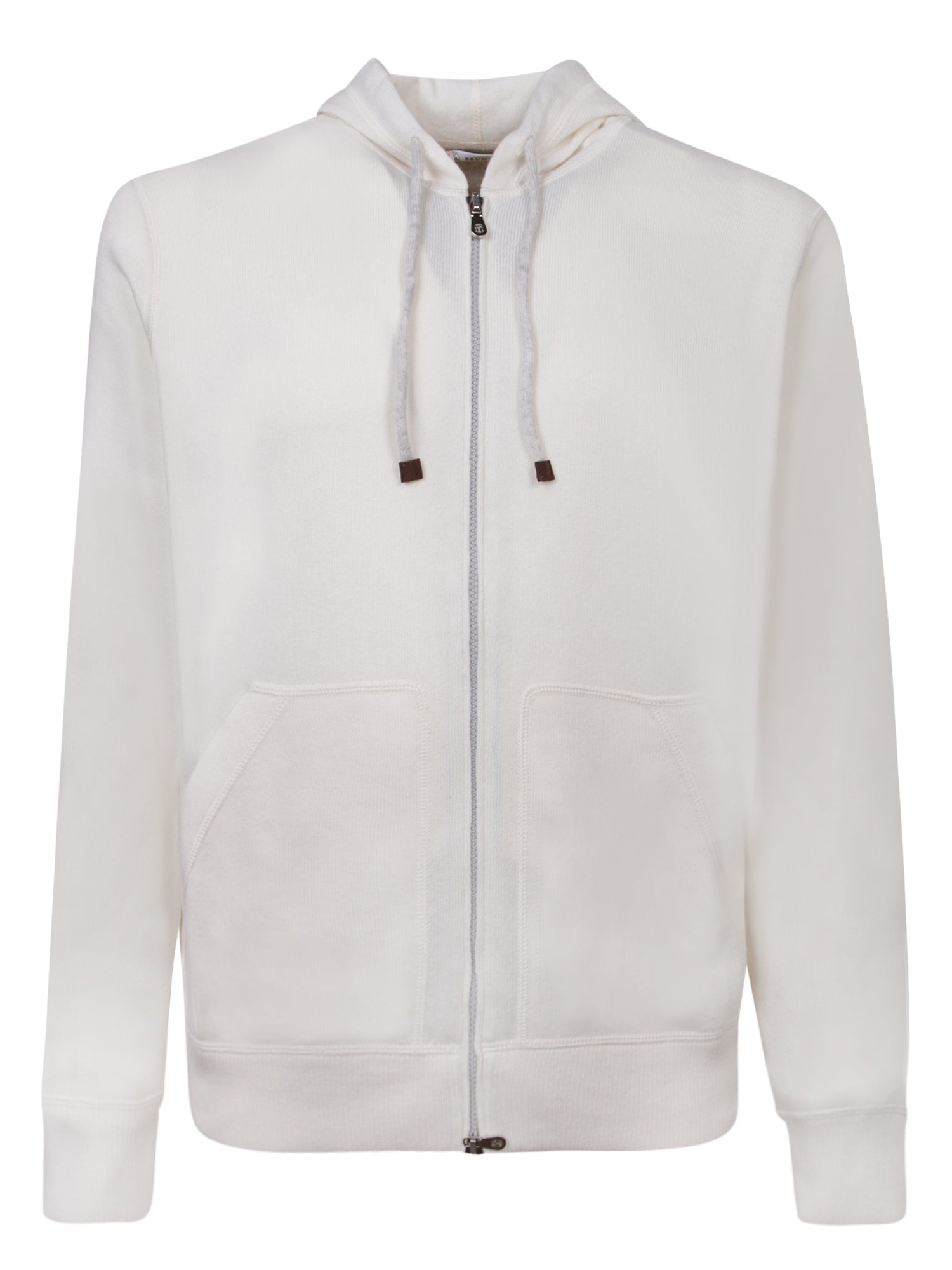 BRUNELLO CUCINELLI 화이트 집 가디건