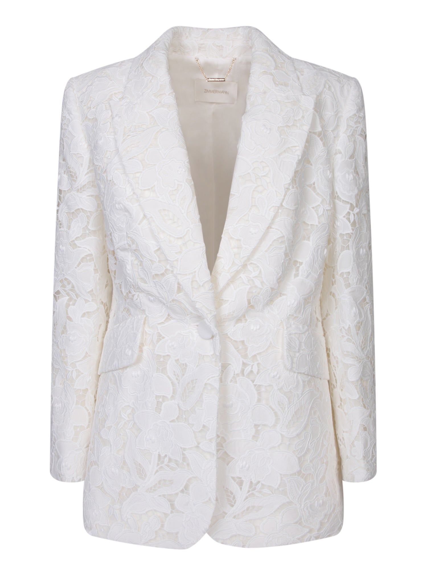 ZIMMERMANN Nature 레이스 아이보리 자켓