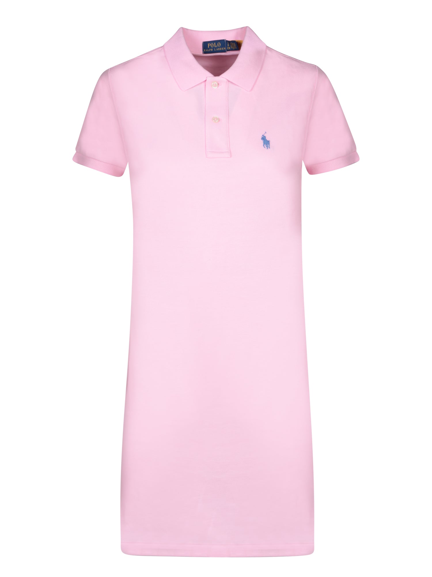 폴로 RALPH LAUREN 핑크 폴로 미니 드레스