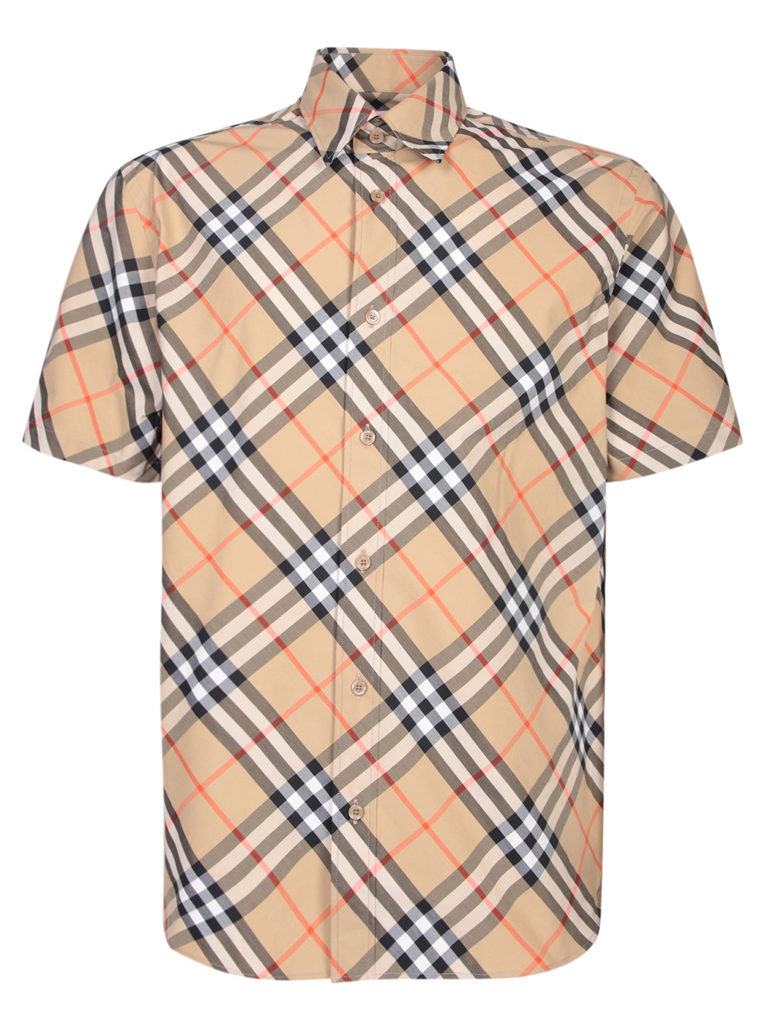 BURBERRY 샌드 체크 셔츠