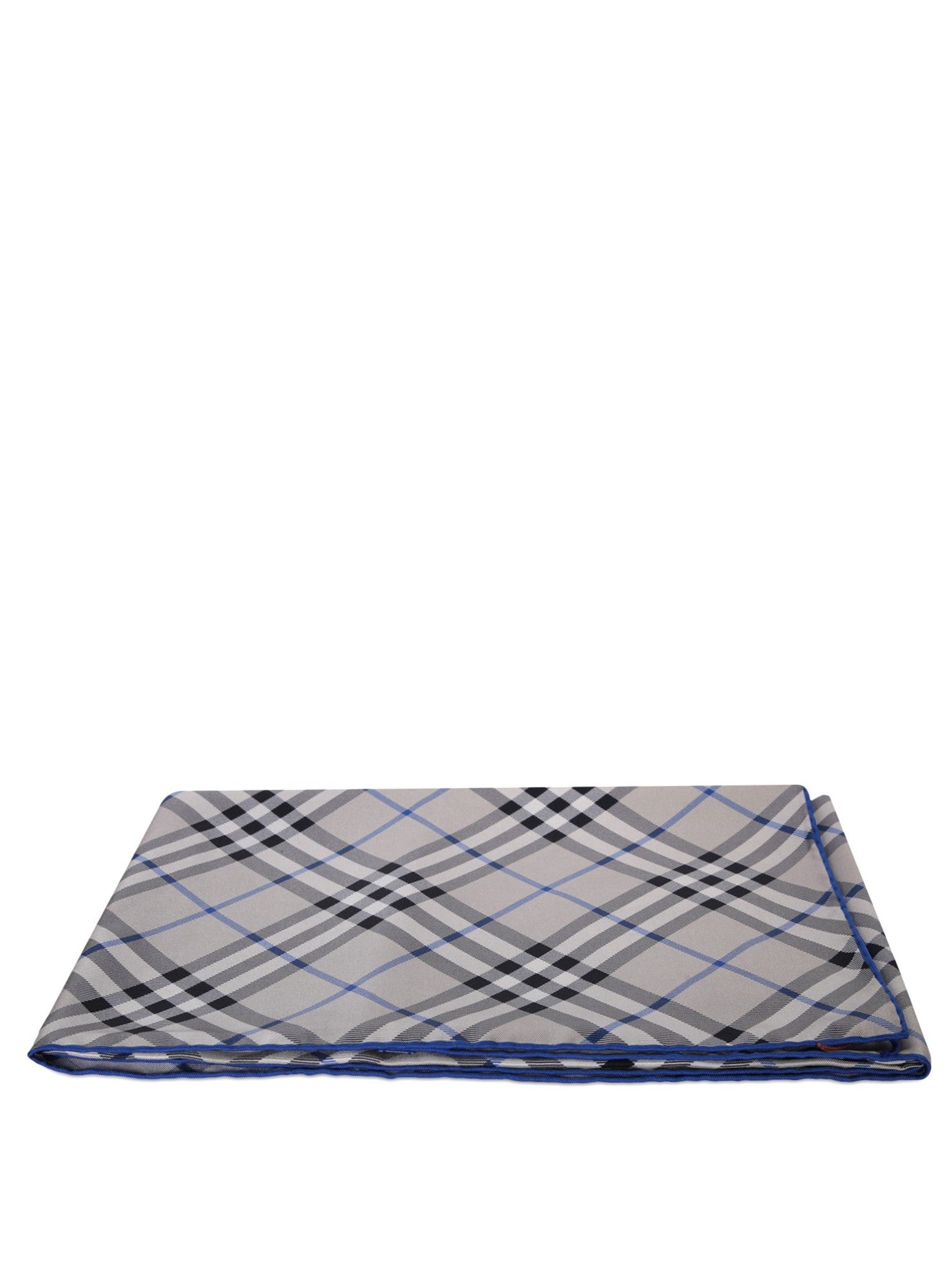 BURBERRY 체크 Liche 베이지 실크 스카프