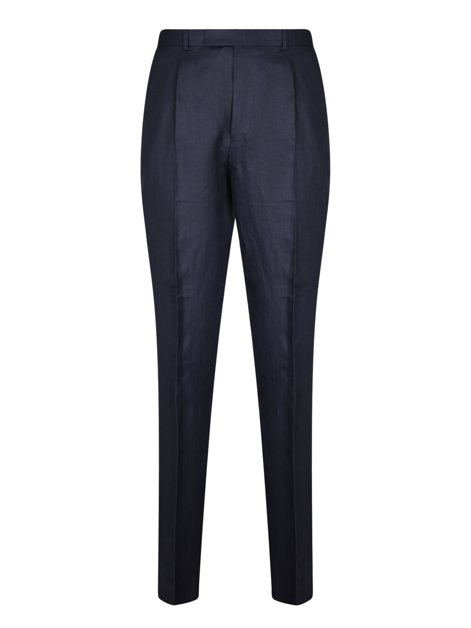 ZEGNA Oasi 린넨 트라우저 in 블루
