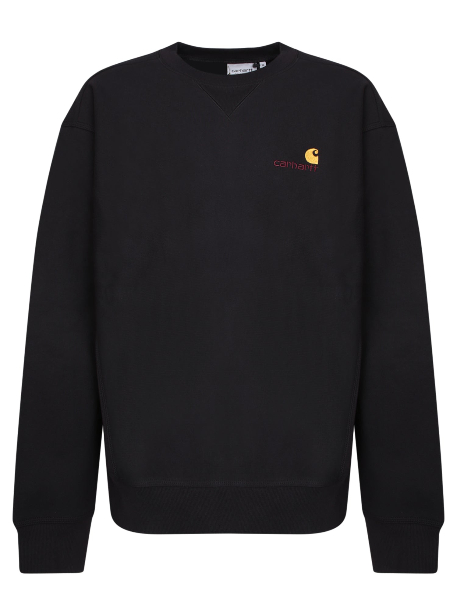 CARHARTT WIP American Script 블랙 스웨트 셔츠