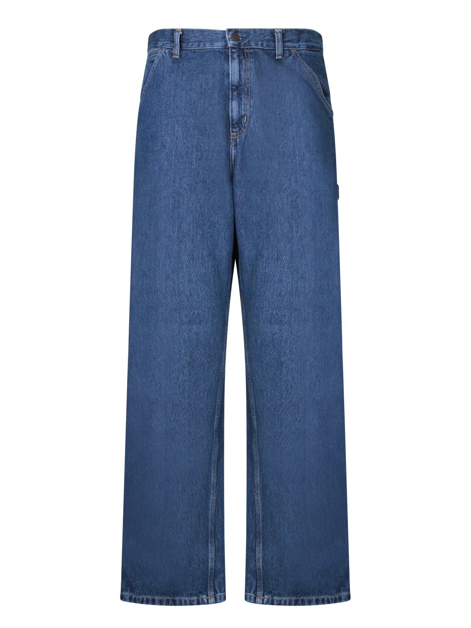 CARHARTT WIP 싱글 니 블루 데님 팬츠
