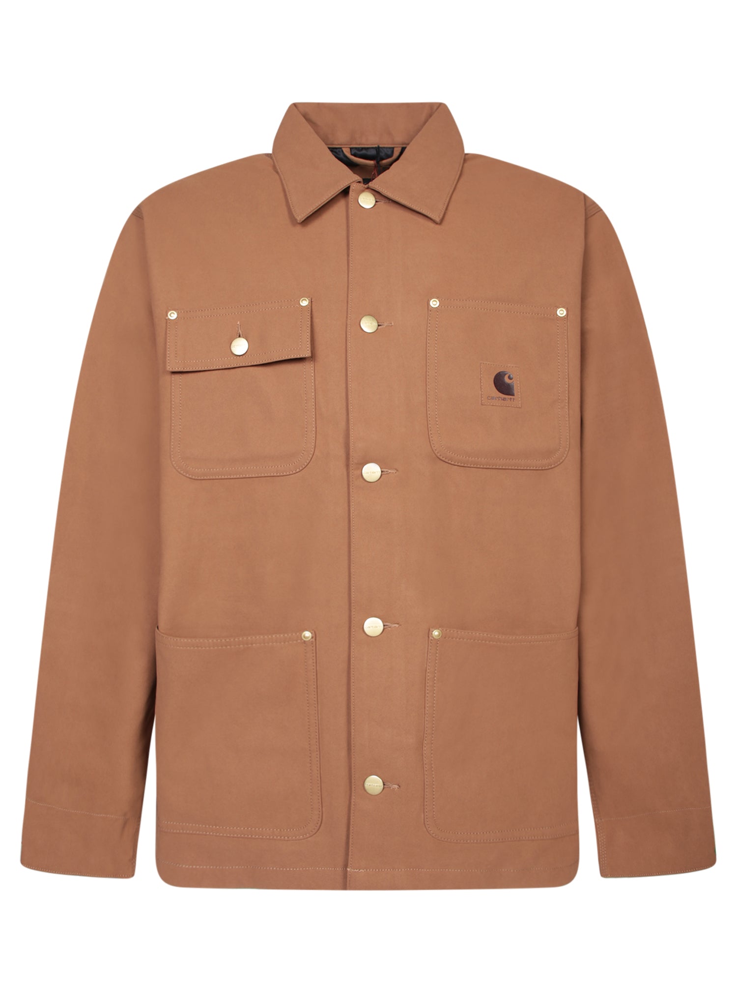 CARHARTT WIP Michigan Hamilton 브라운 자켓