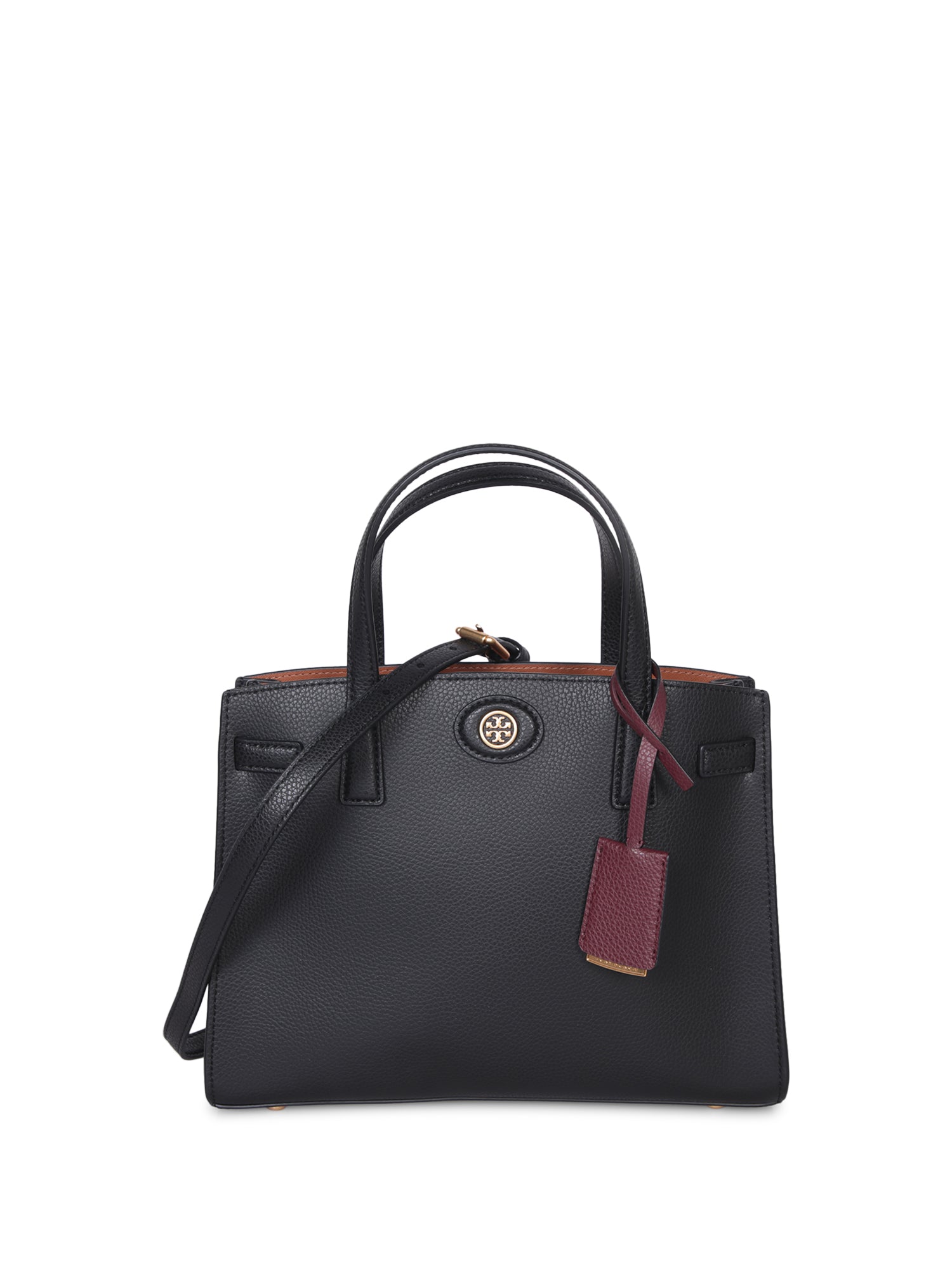 TORY BURCH Robinson 스몰 SATC 백 in 블랙