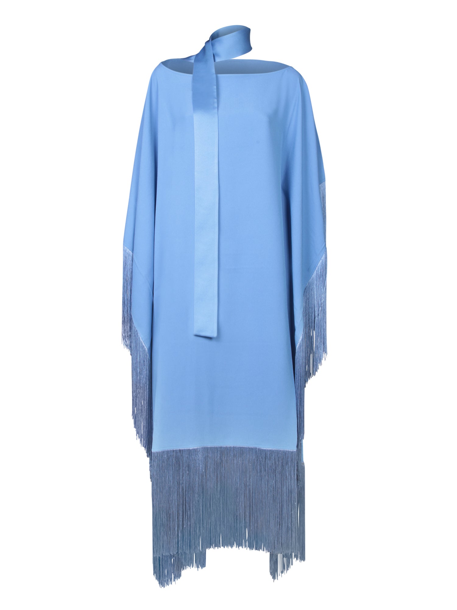 TALLER MARMO Tevere 블루 Kaftan 드레스