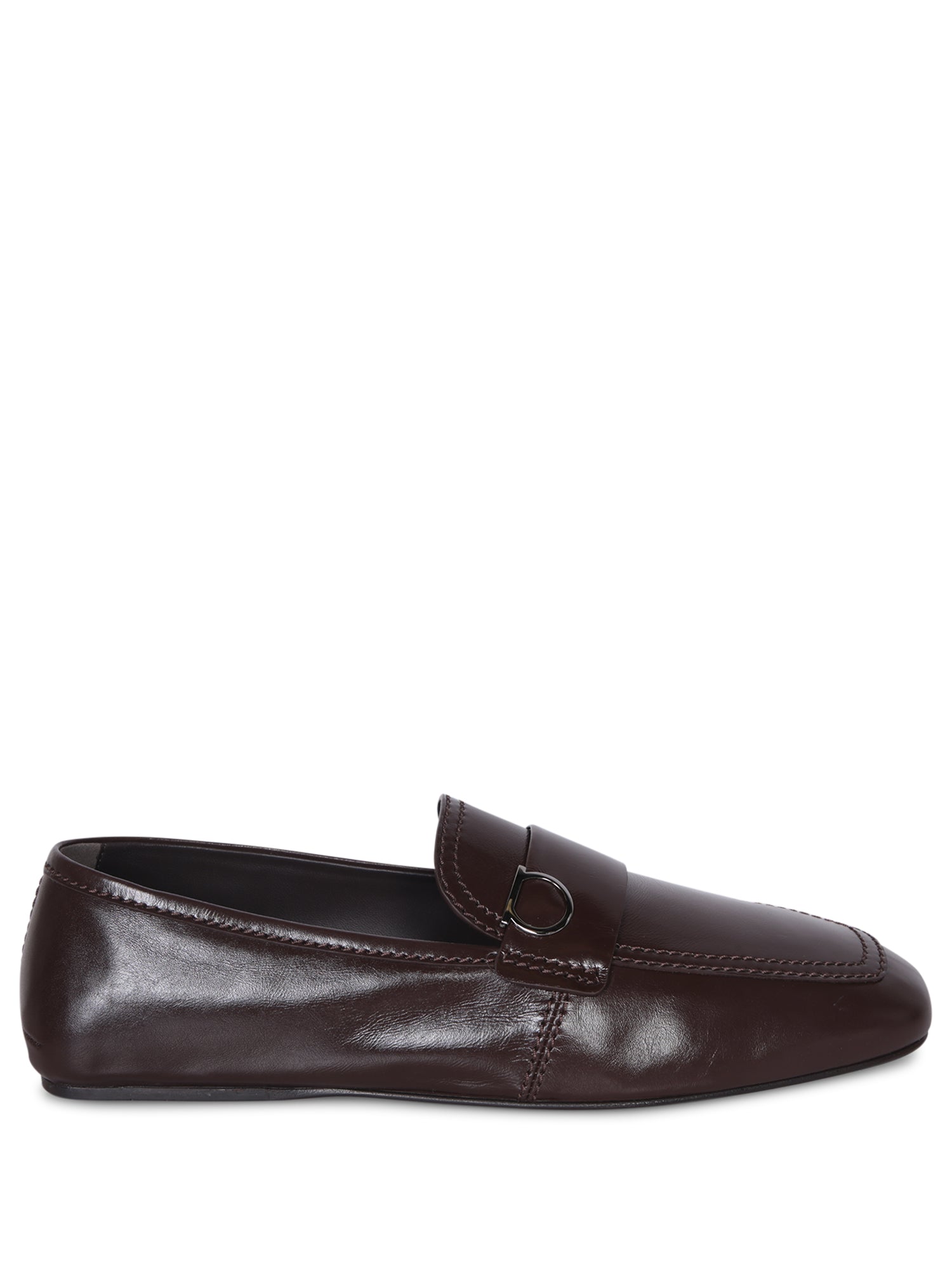 FERRAGAMO Debros 다크 브라운 로퍼