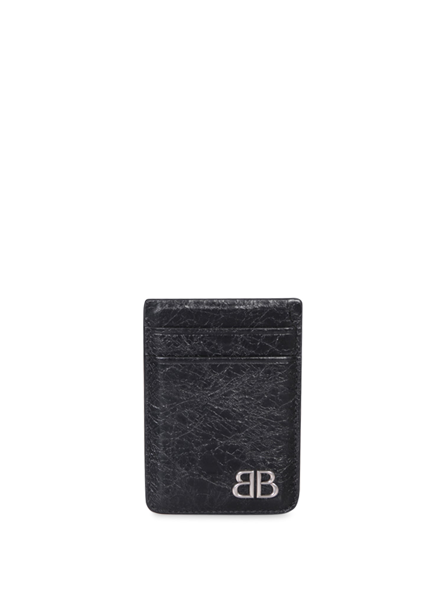 BALENCIAGA Monaco Magnet 블랙 카드 홀더