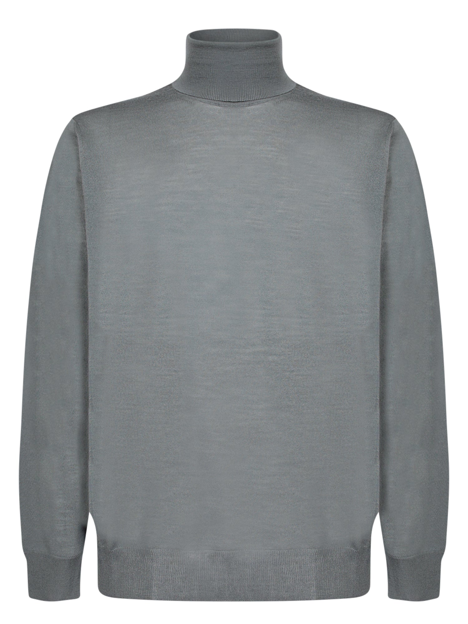 CANALI Sugar Paper 하이 넥 울 스웨터