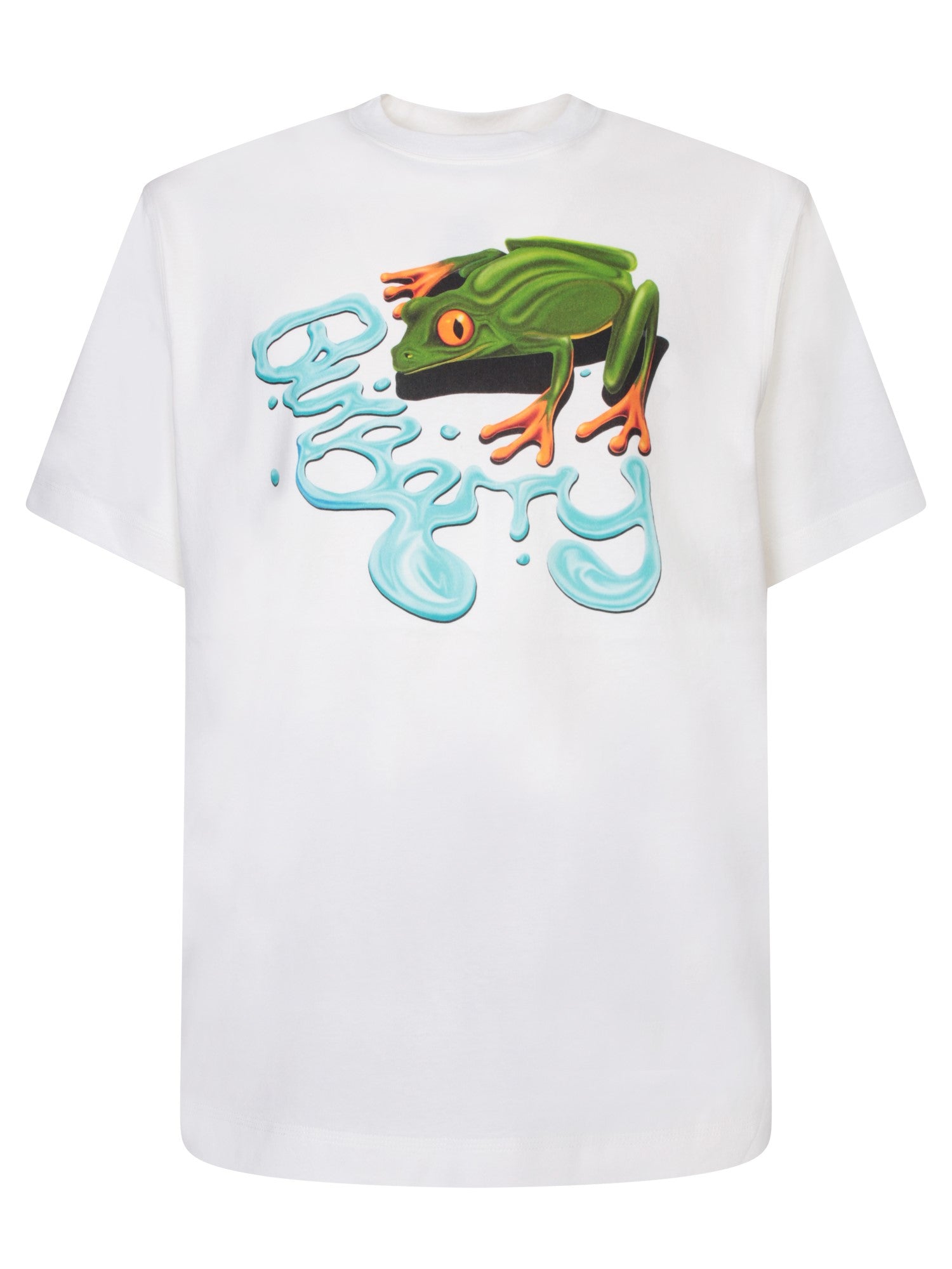BURBERRY Airbrush Frog 화이트 티셔츠