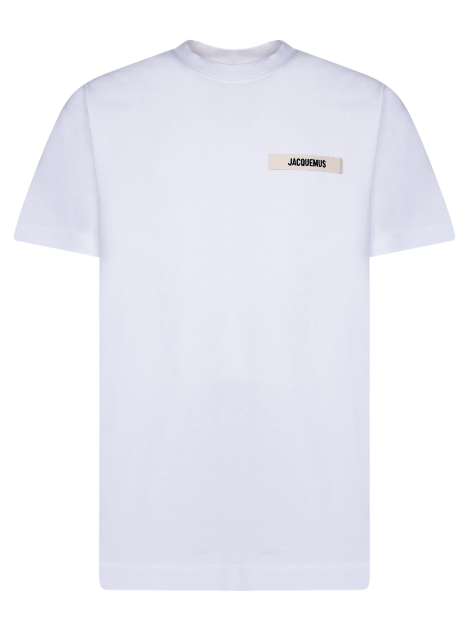 JACQUEMUS Gros 그레인 화이트 티셔츠