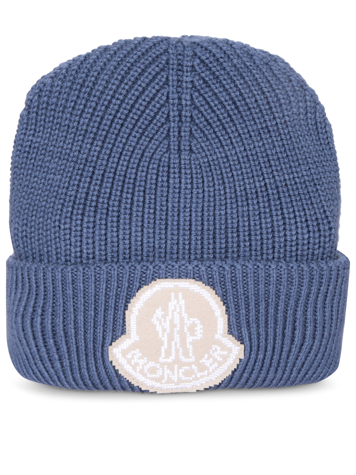 MONCLER 블루 비니 모자