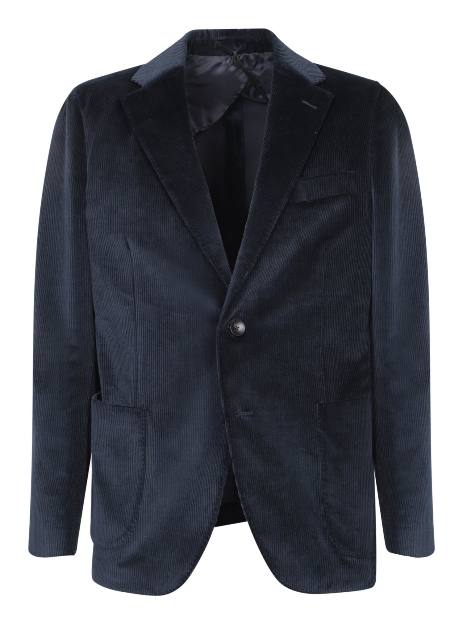 LARDINI 블루 코듀로이 자켓