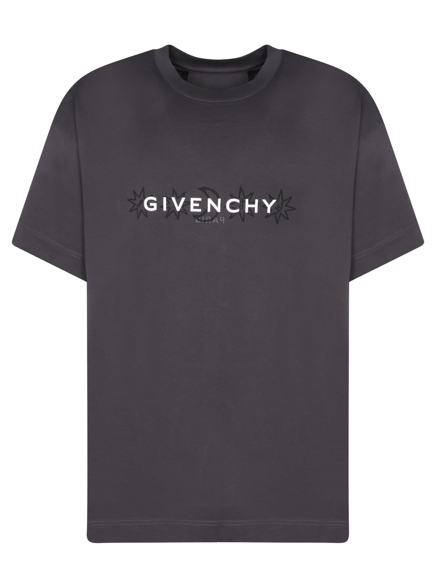 GIVENCHY 스탠다드 쇼츠 슬리브 블랙 티셔츠