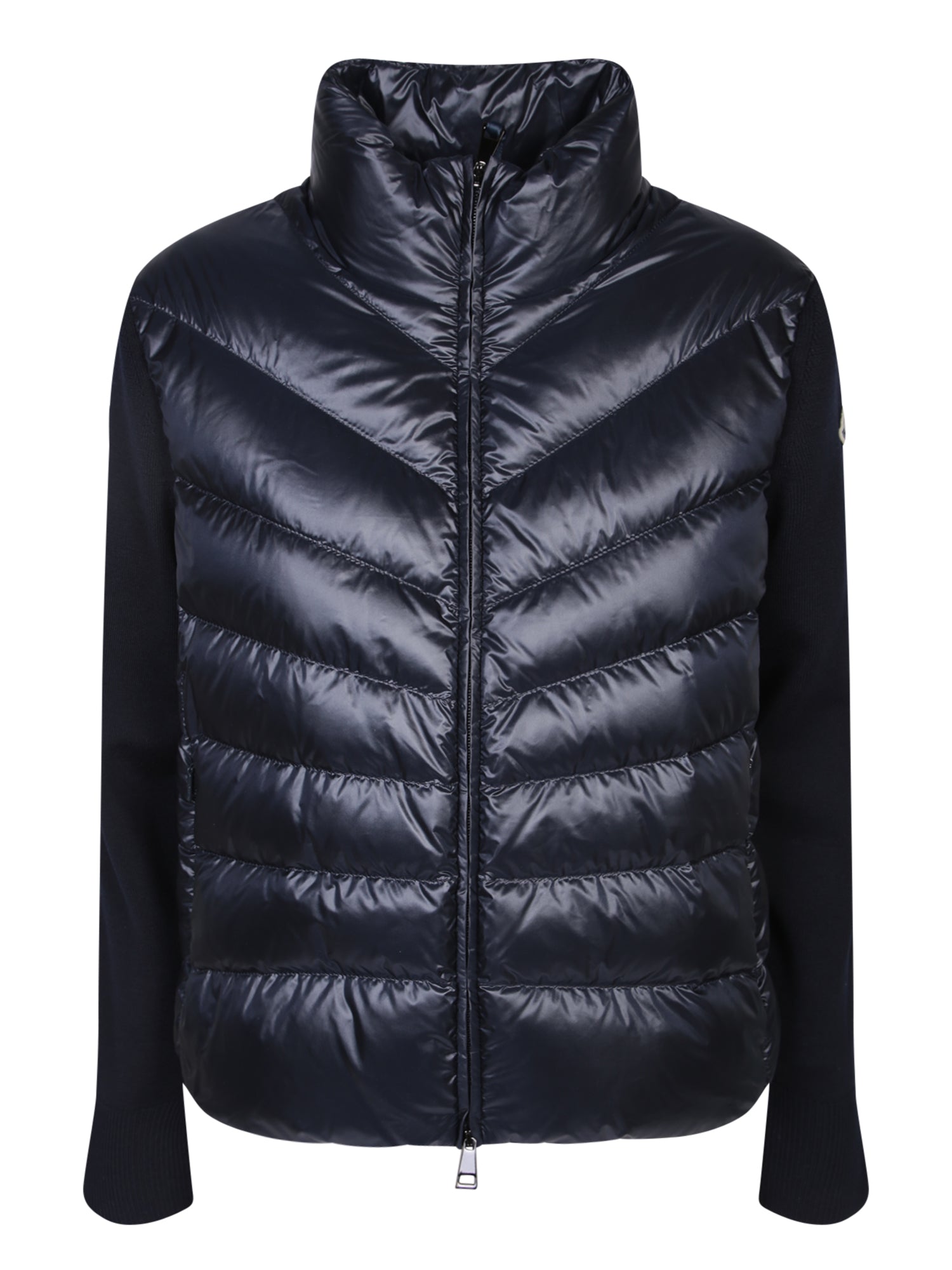 MONCLER 블루 패딩 가디건