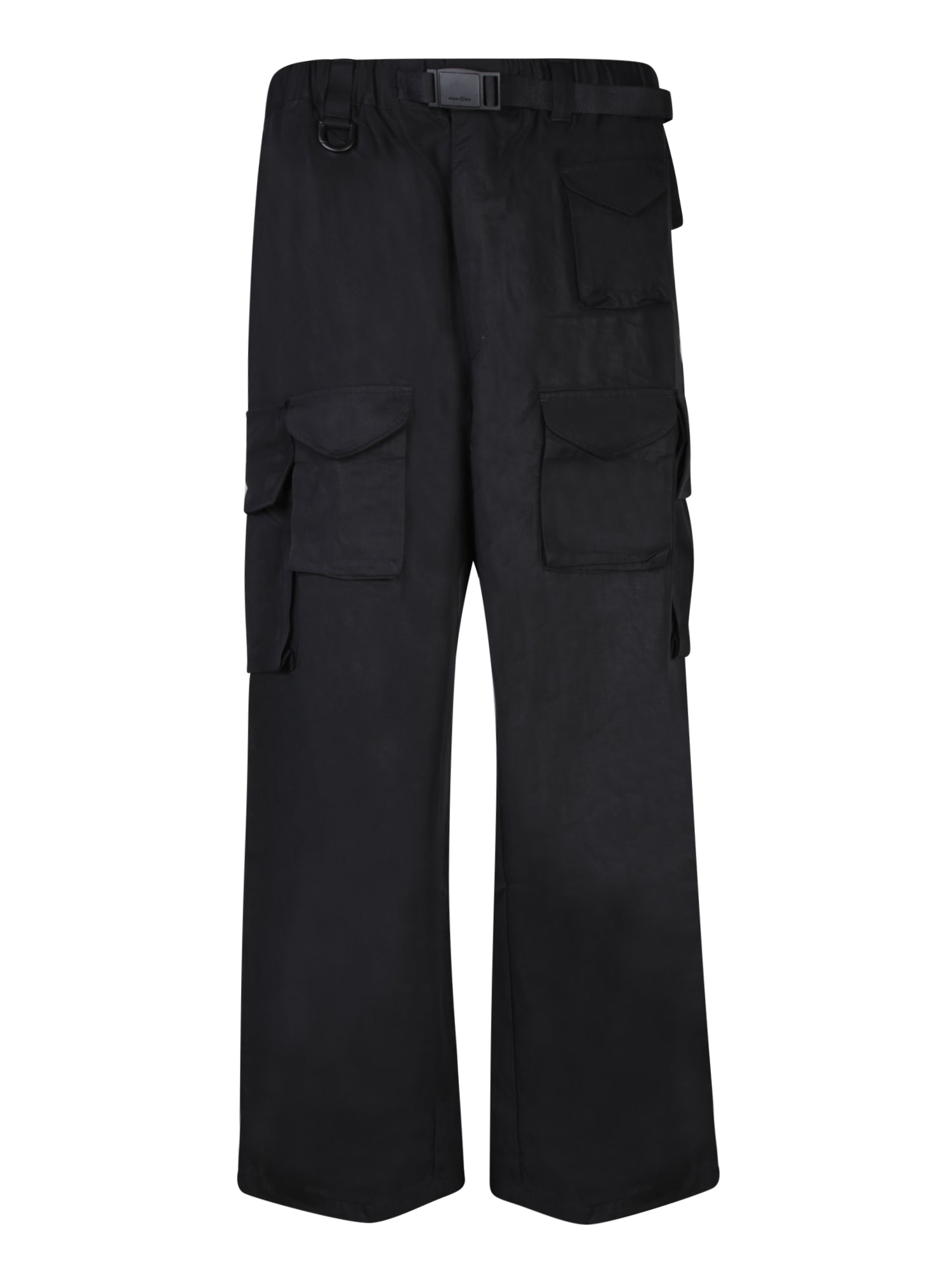 ADIDAS Y3 트윌 PN 카고 팬츠 블랙