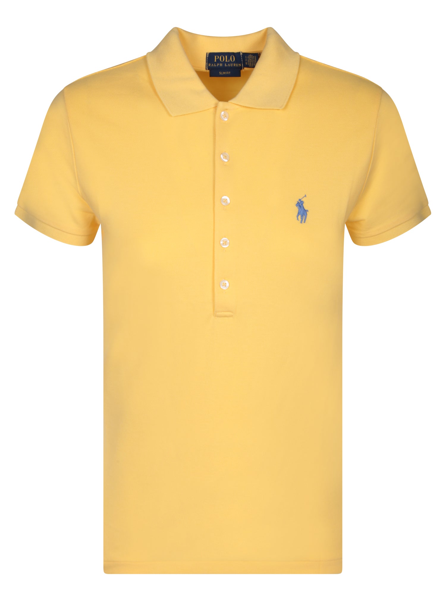 폴로 RALPH LAUREN 옐로 코튼 폴로 셔츠