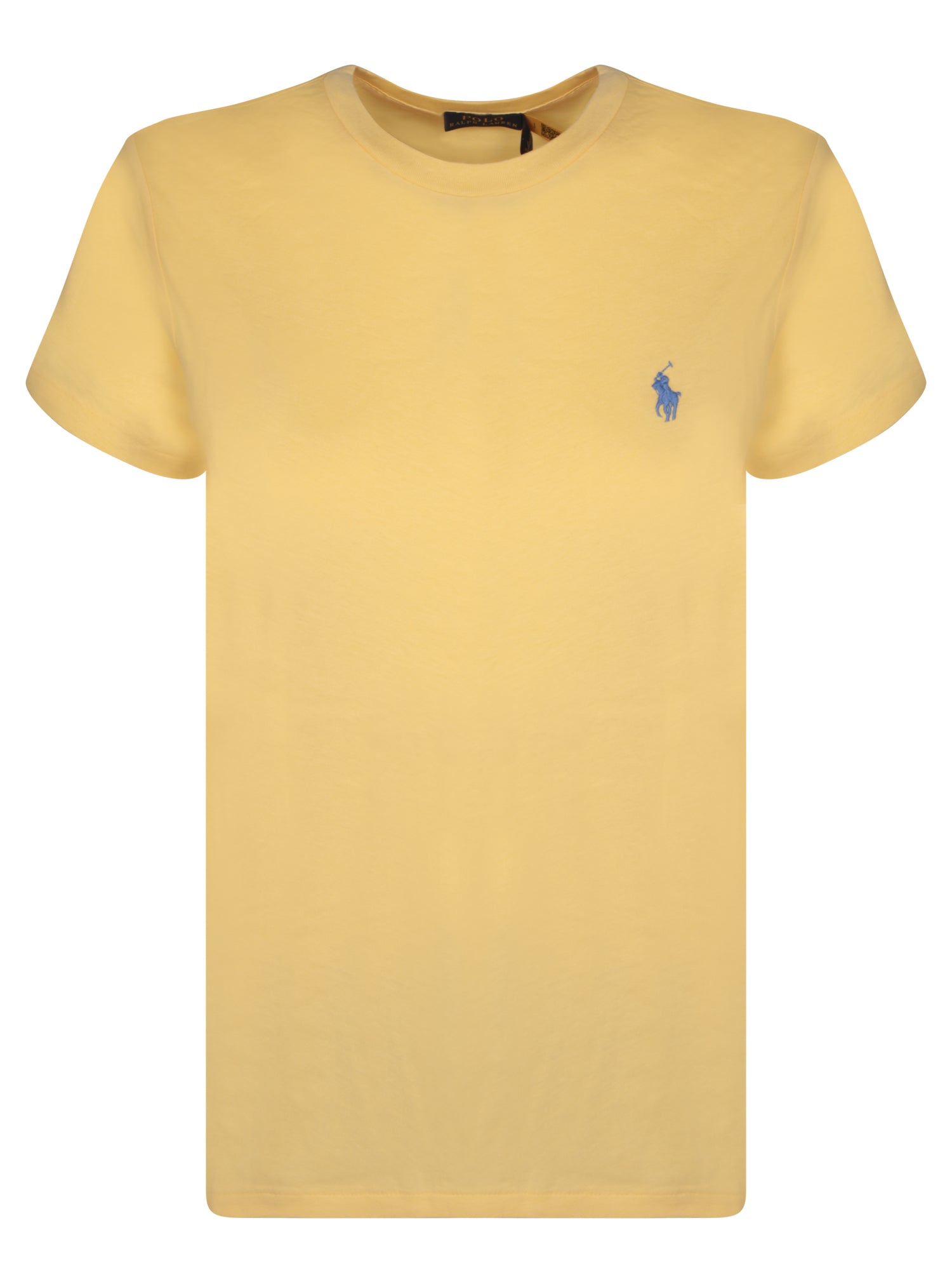 폴로 RALPH LAUREN 옐로 로고 티셔츠