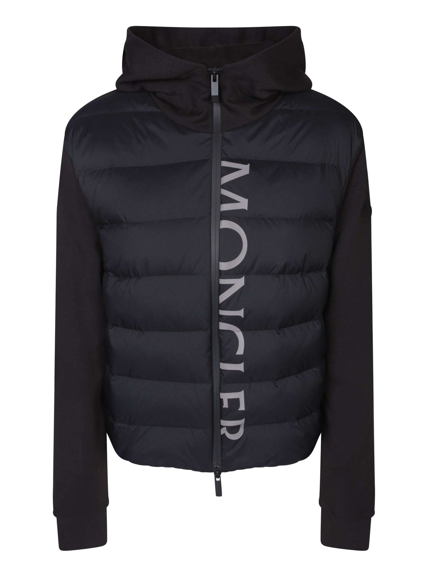 MONCLER 블랙 집 업 가디건