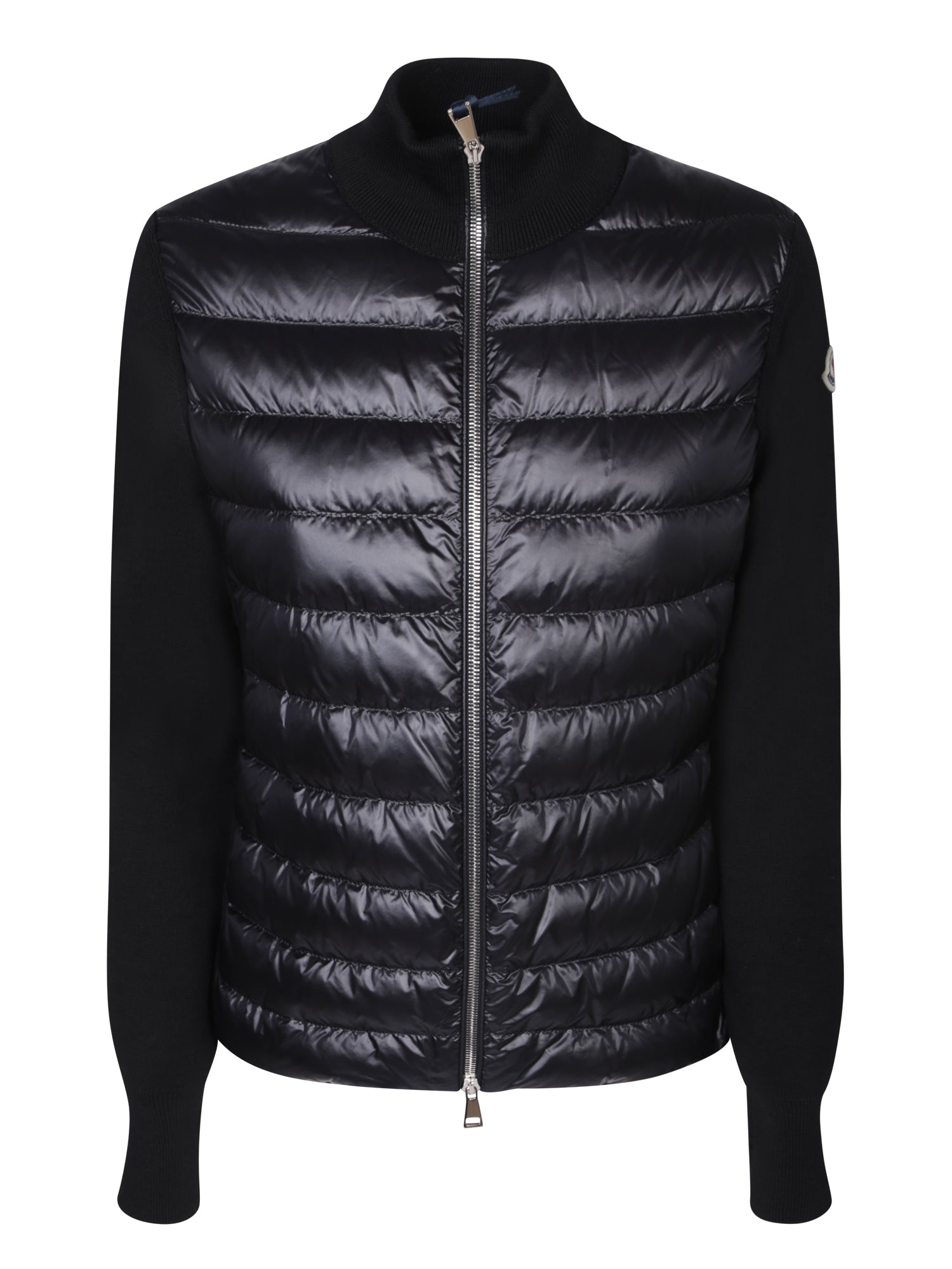 MONCLER 블랙 패딩 가디건
