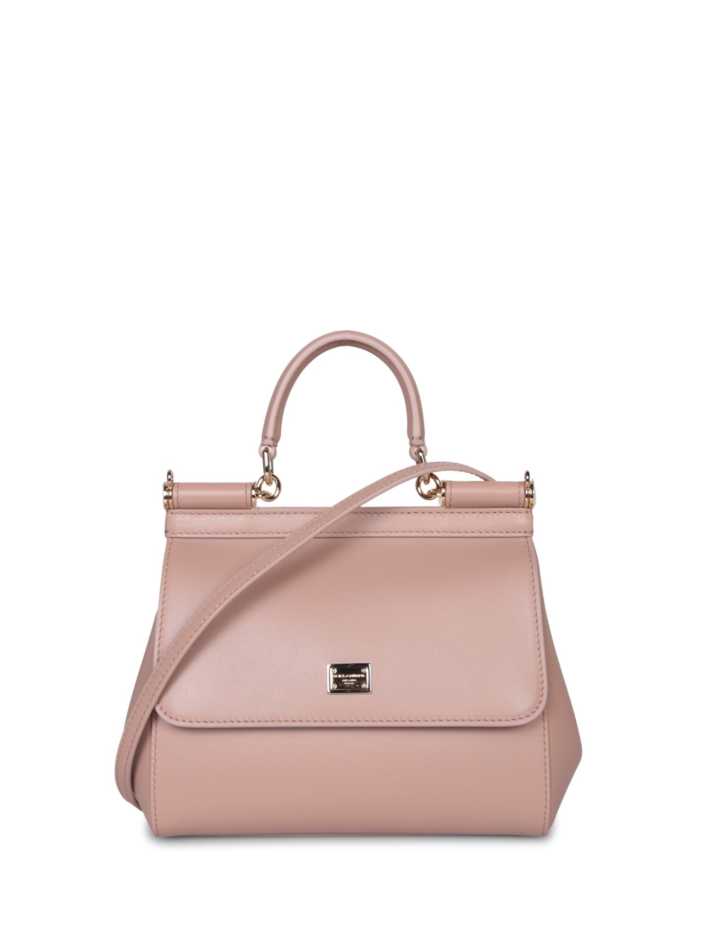 DOLCE  GABBANA Sicily 미디엄 베이지 백