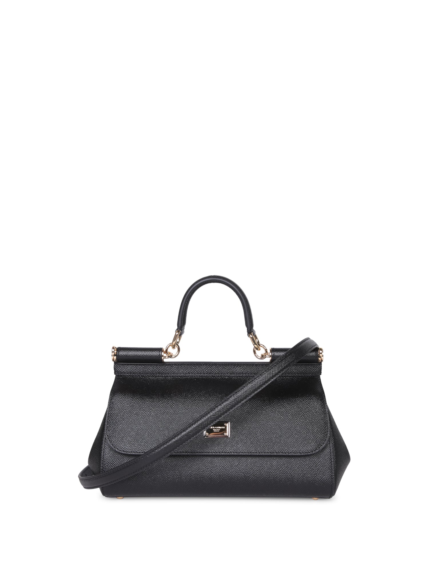 DOLCE  GABBANA 스몰 Sicily 백 블랙