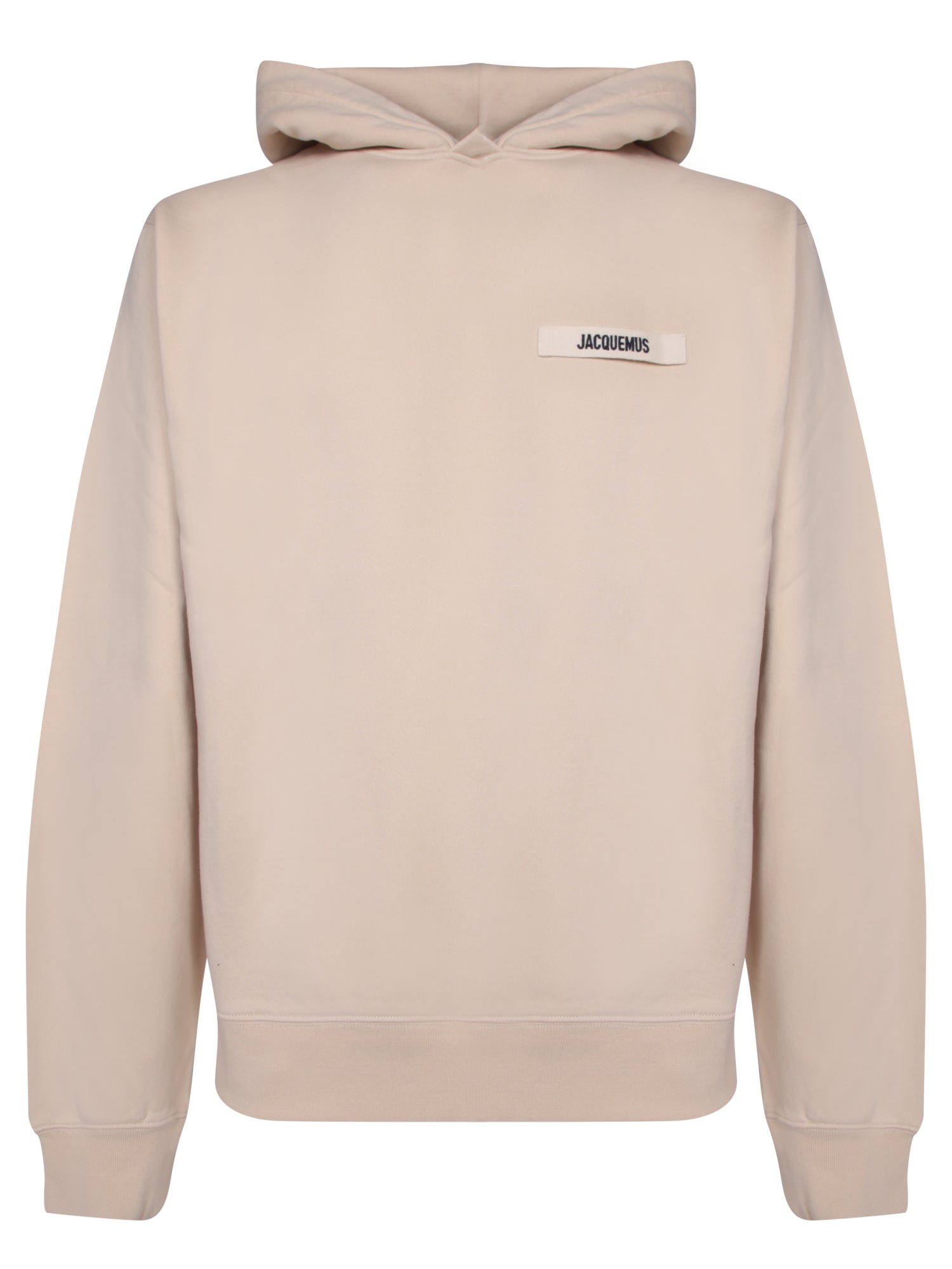 JACQUEMUS Gros 그레인 로고 후드 베이지