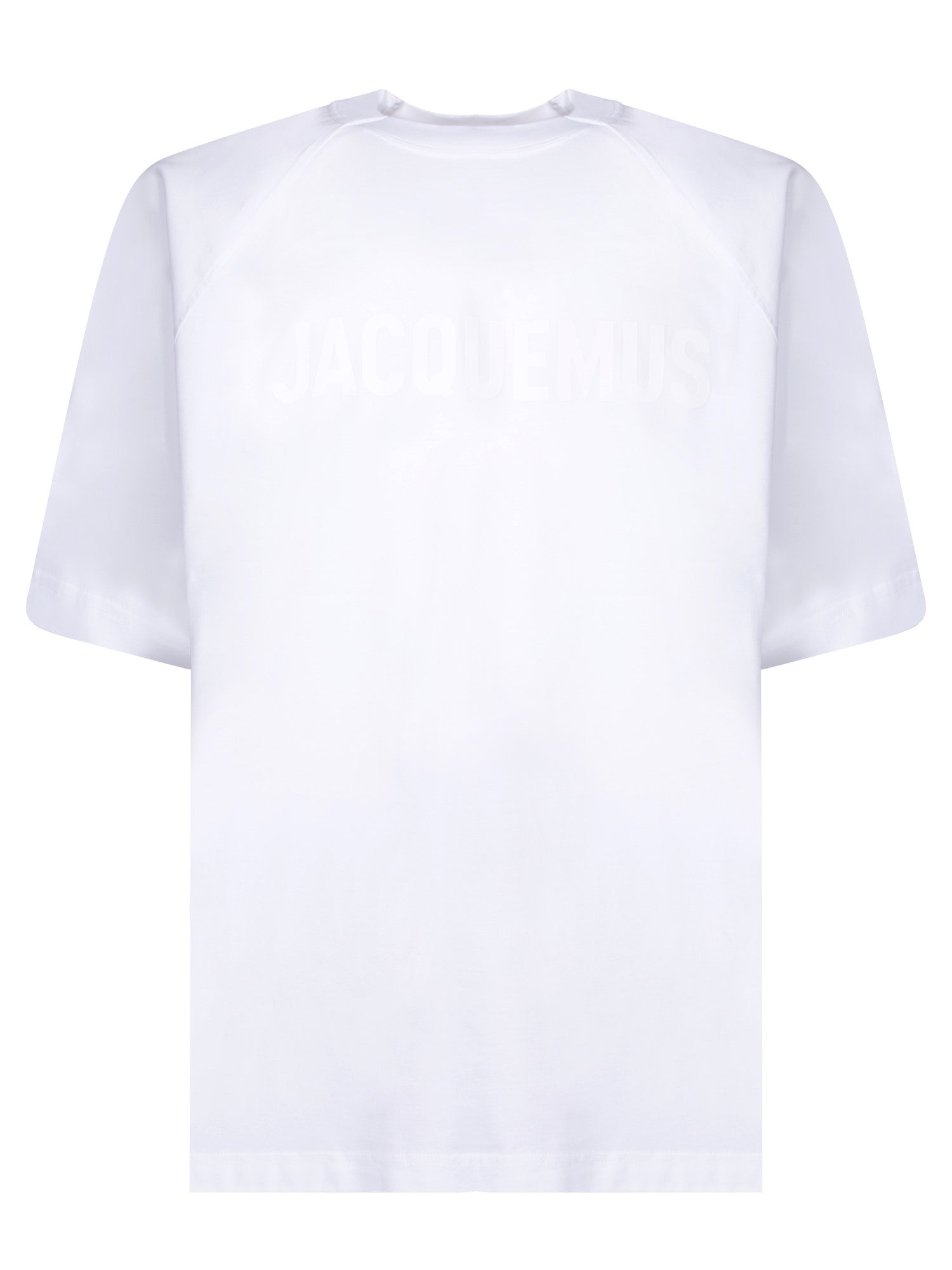 JACQUEMUS 로고 화이트 티셔츠