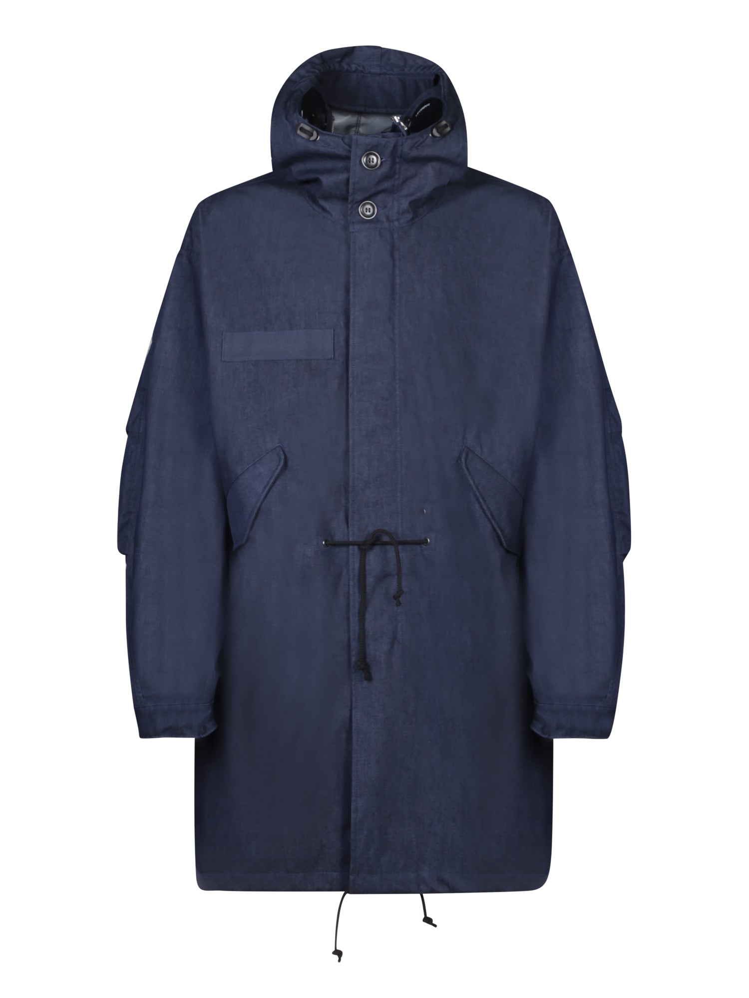 JUNYA WATANABE 블루 나일론 코트