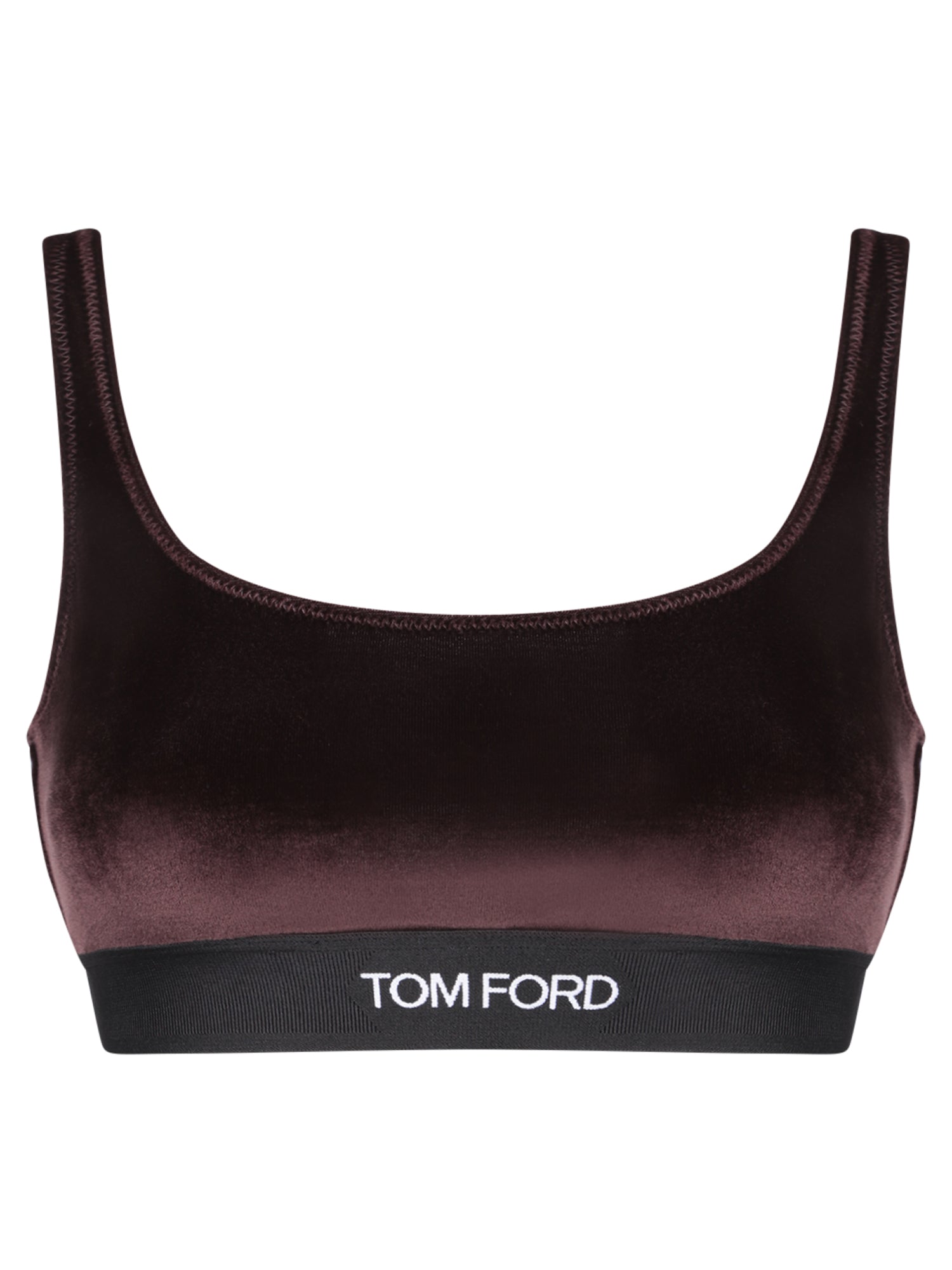 TOM FORD 브라운 벨벳 브라렛