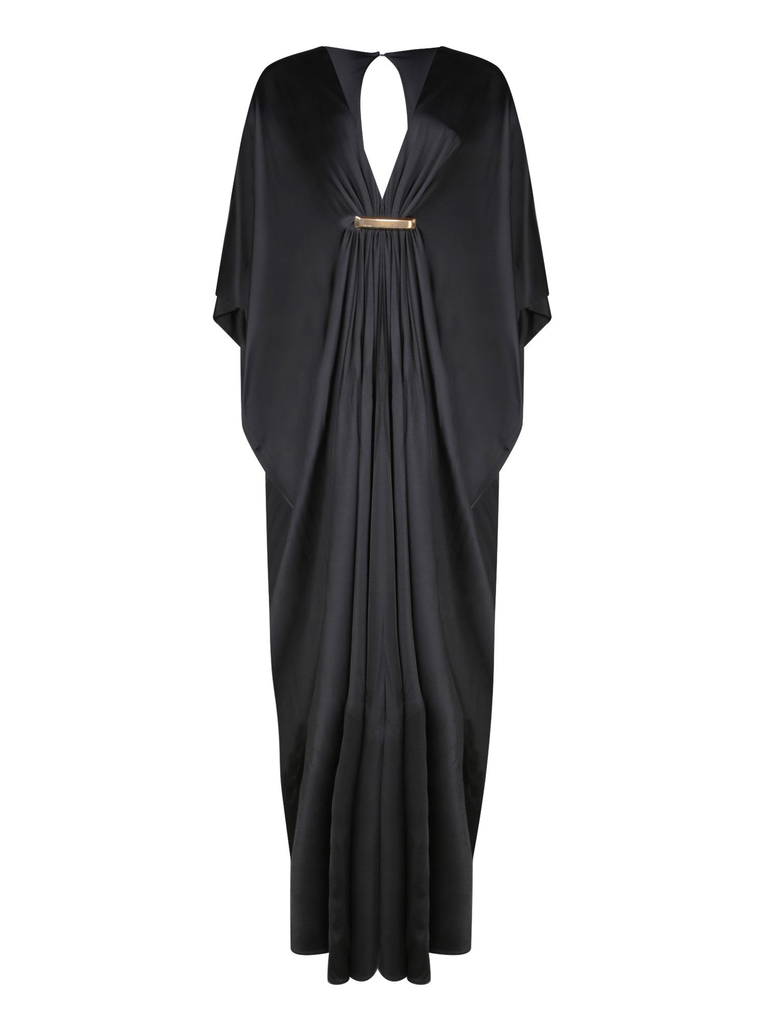 TOM FORD 블랙 샤틴 져지 Kaftan