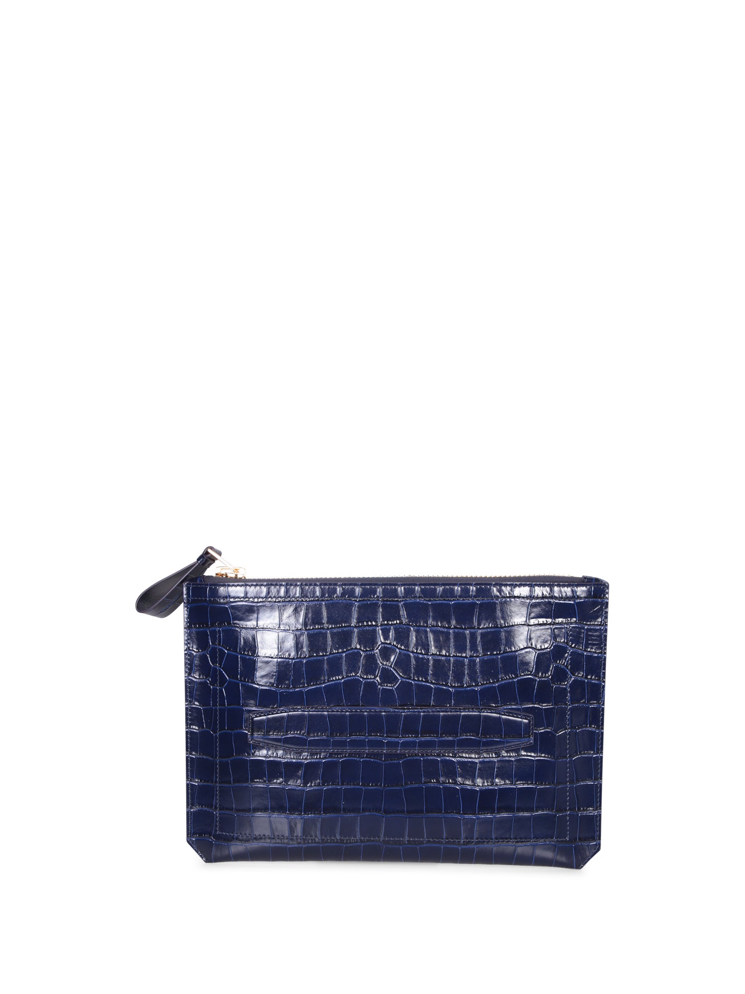 TOM FORD Buckley 스몰 Croco 블루 핸드백