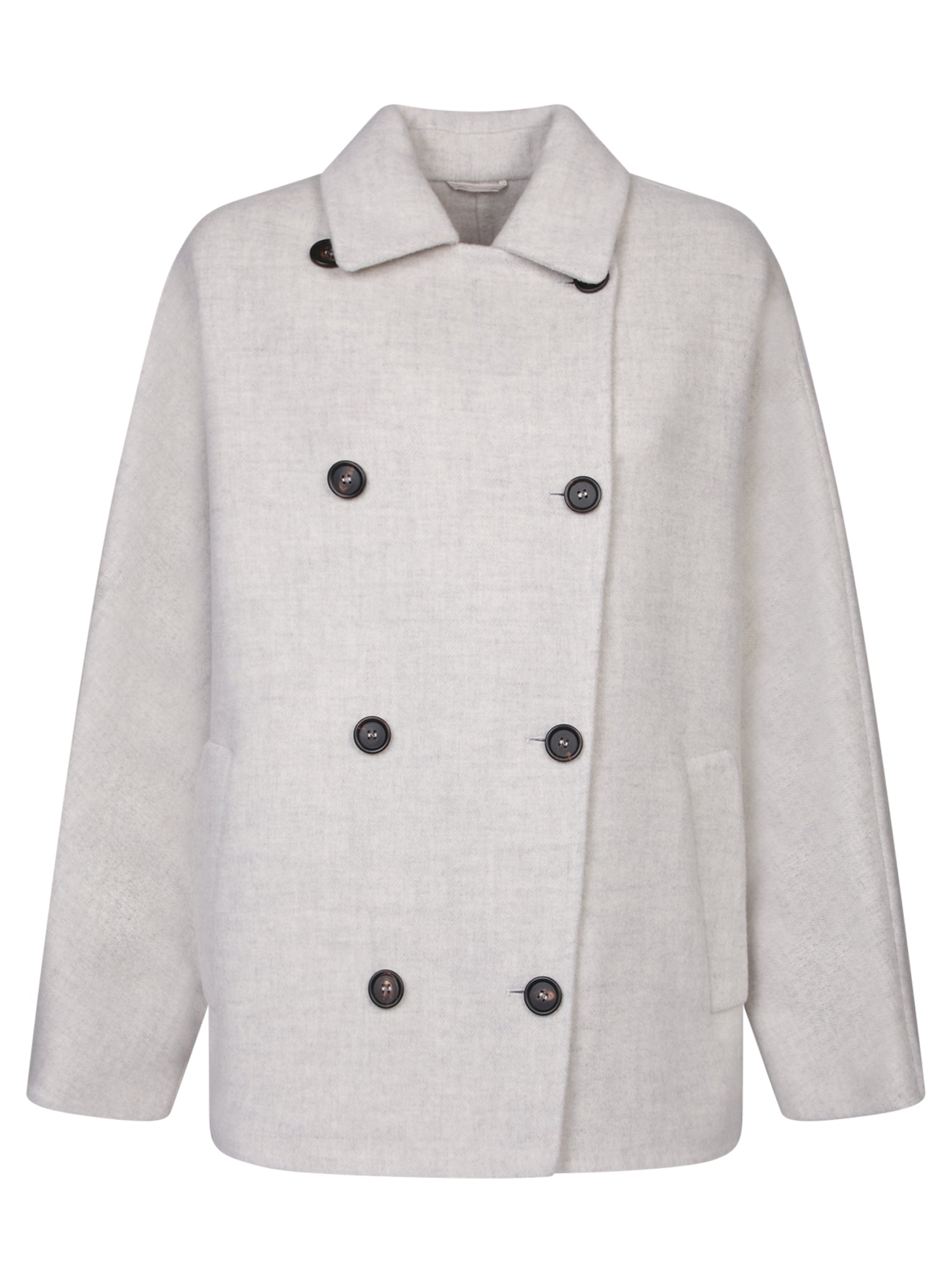 BRUNELLO CUCINELLI 마블 오버사이즈 코트