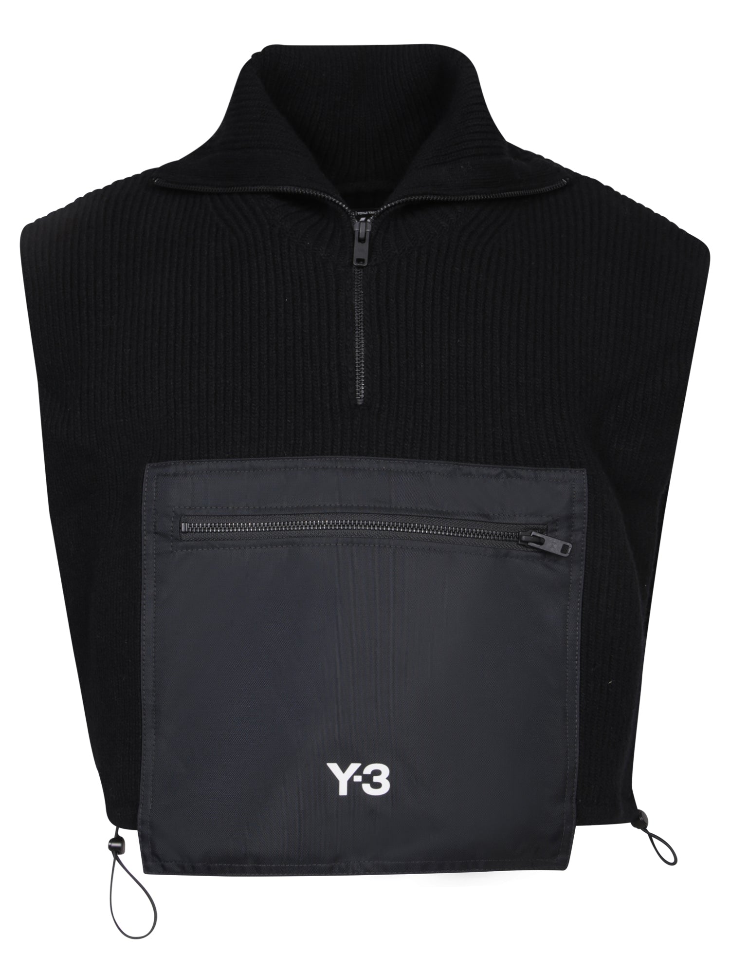 ADIDAS Y3 블랙 후드 베스트