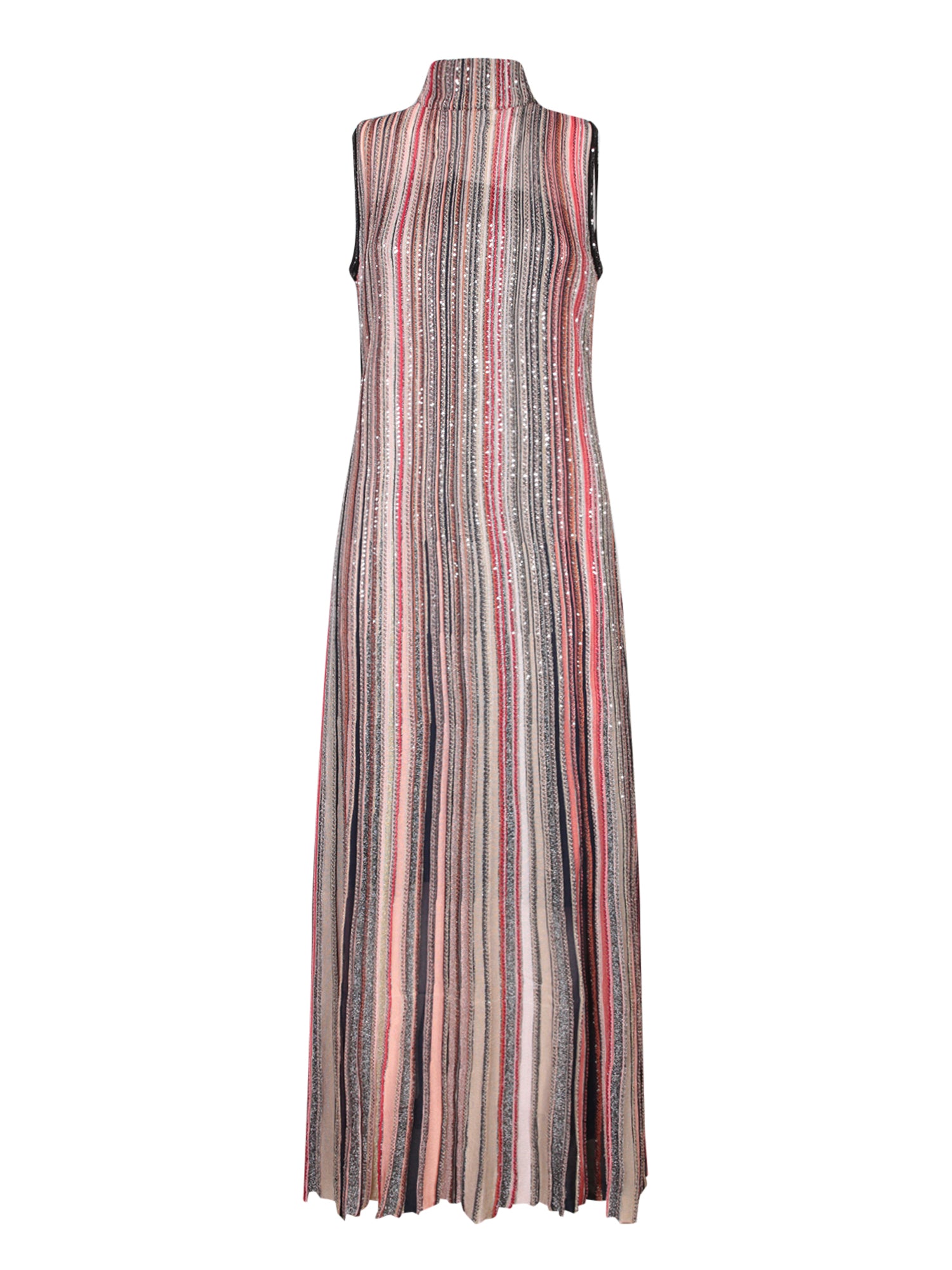 MISSONI 시퀸 멀티컬러 롱 드레스