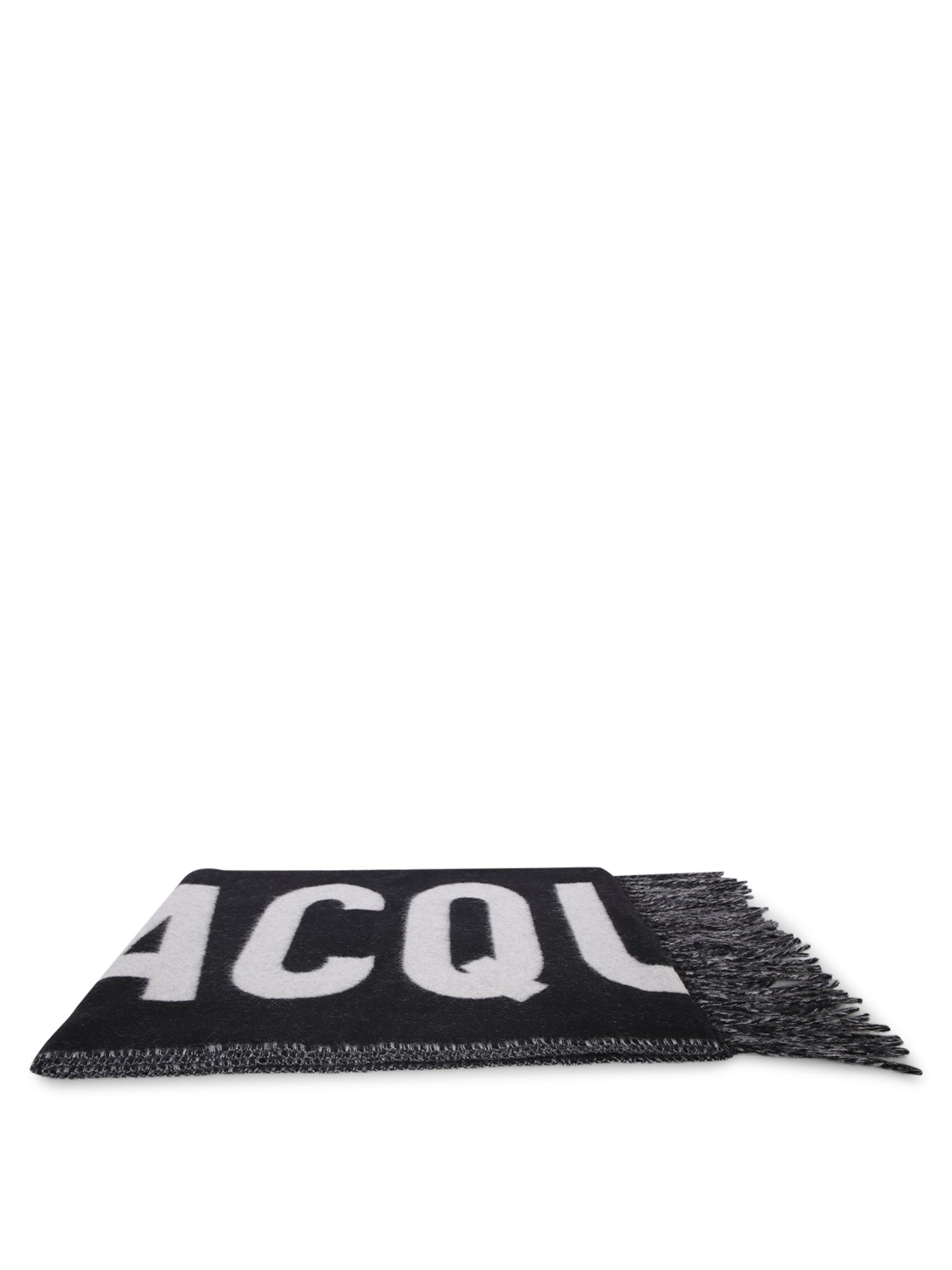 JACQUEMUS 로고 블랙 스카프