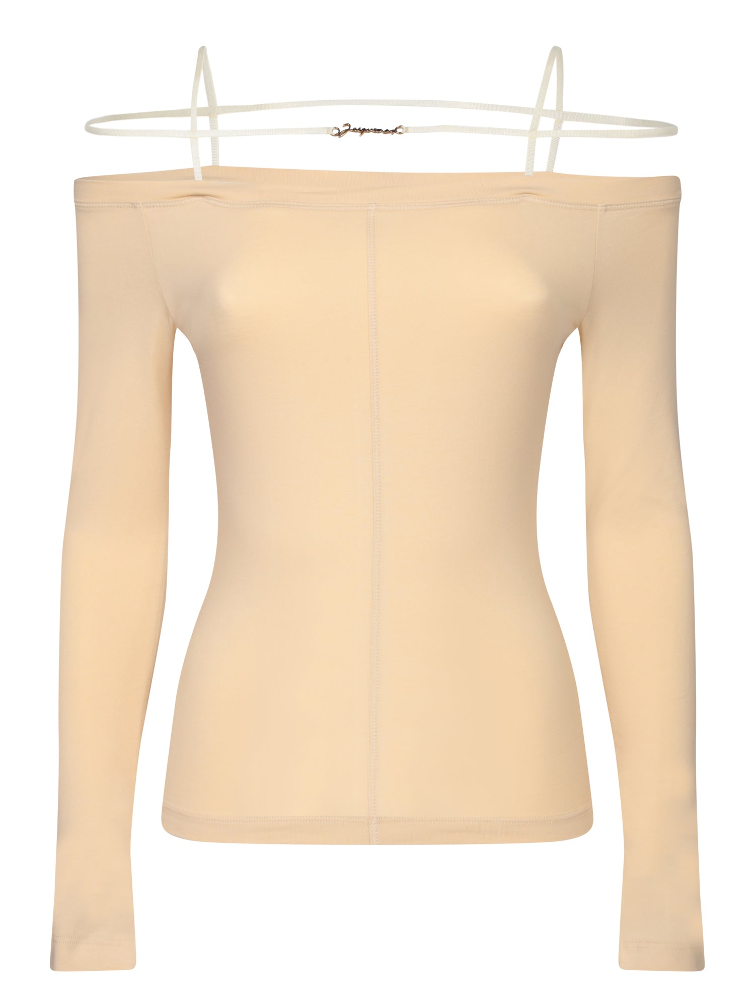 JACQUEMUS 라이트 아이보리 Sienna 티셔츠