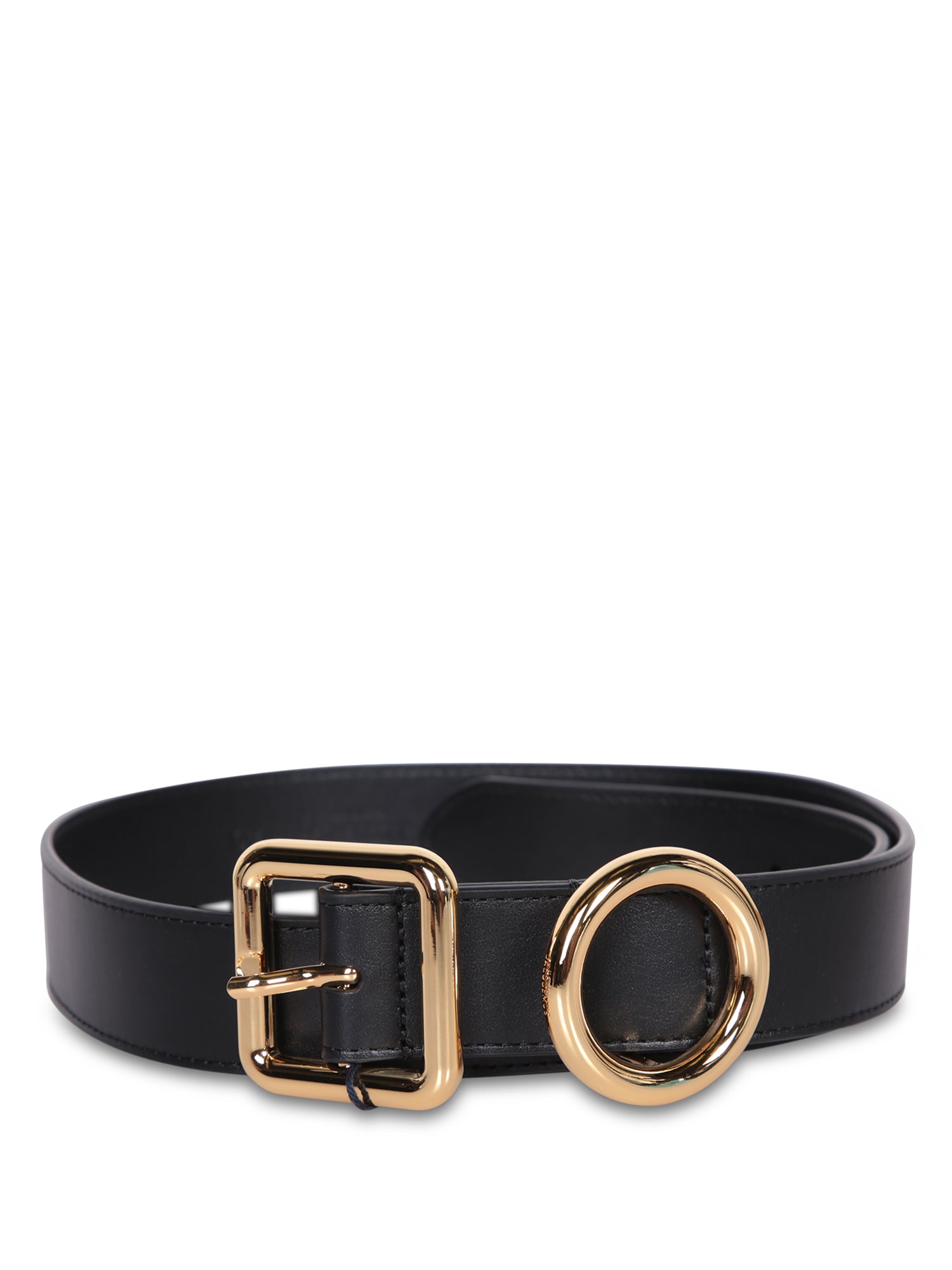 JACQUEMUS Regalo 레더 블랙 벨트