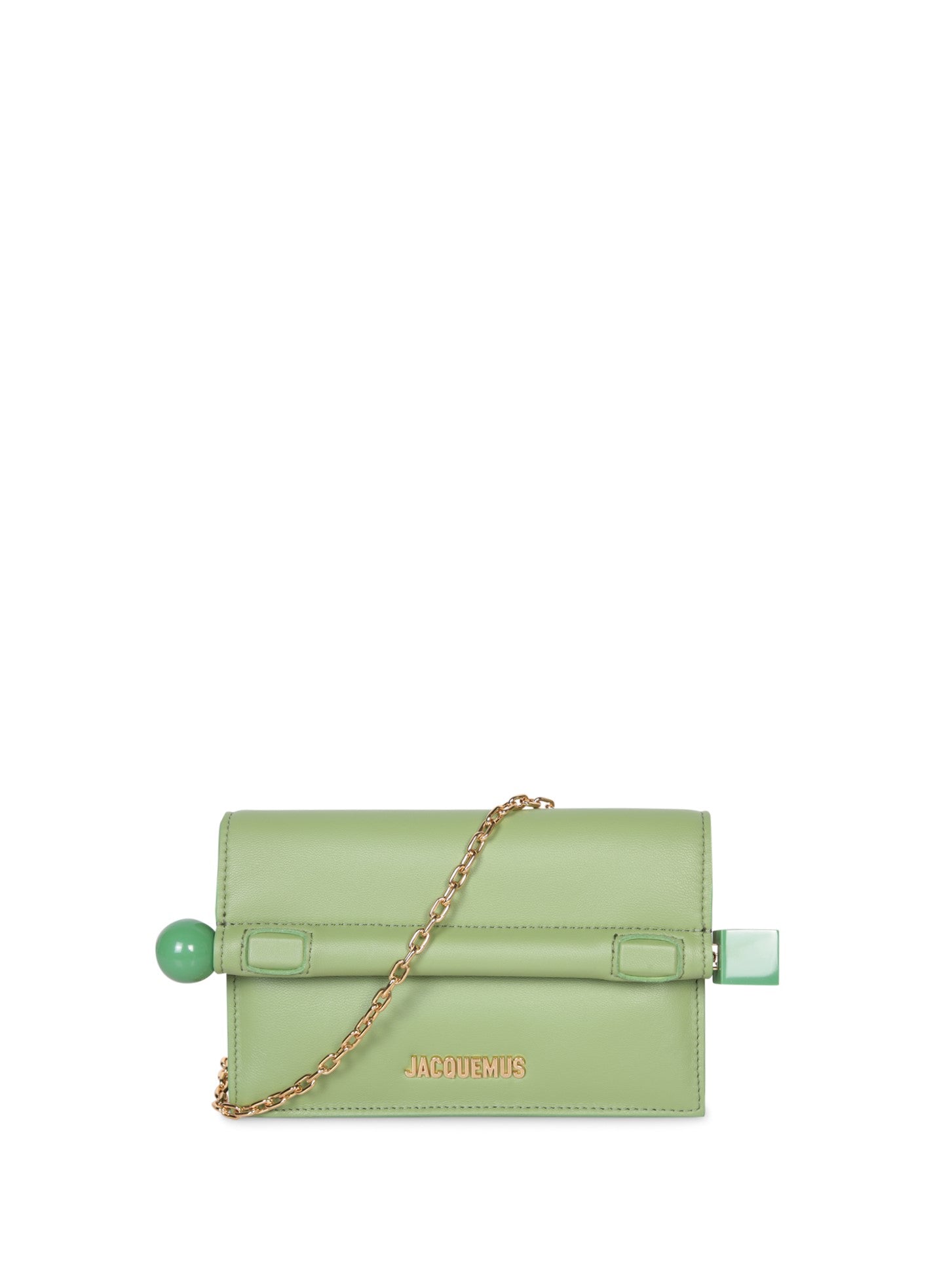 JACQUEMUS 쁘띠 Poch Rond 그린 백