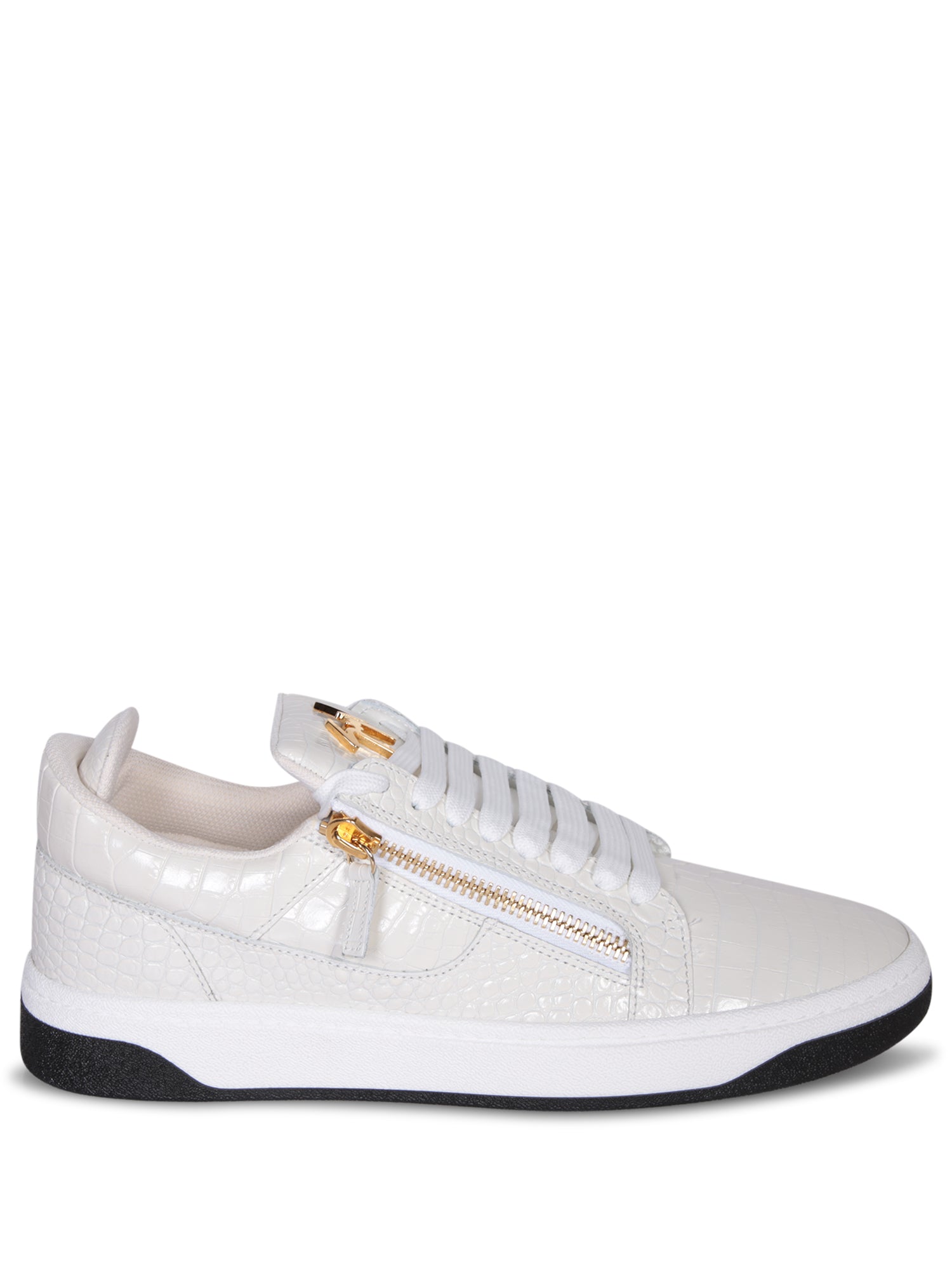 GIUSEPPE ZANOTTI 집 WhiteGold 스니커즈
