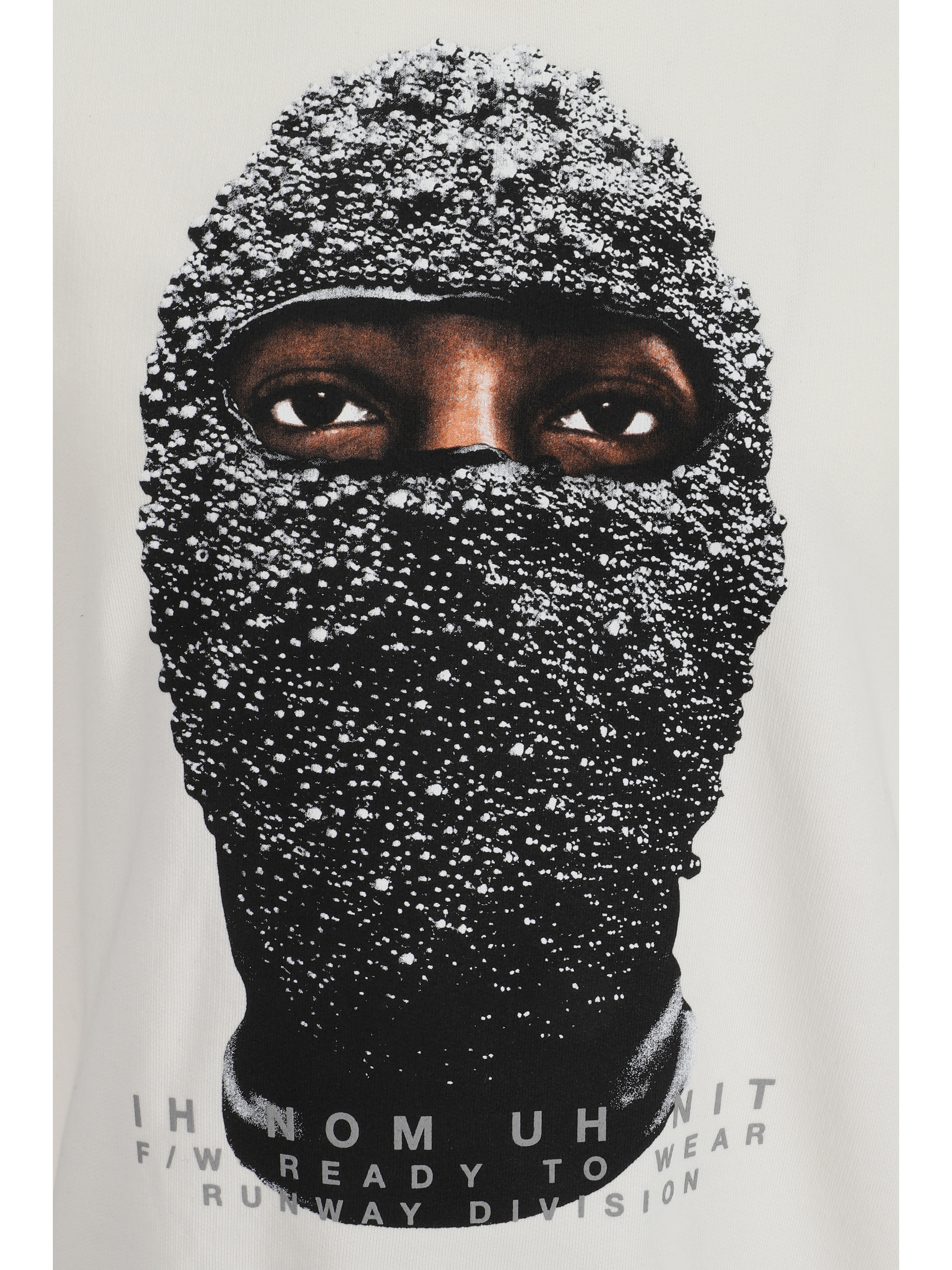 IH NOM UH NIT 블랙 Mask 스웨트 셔츠
