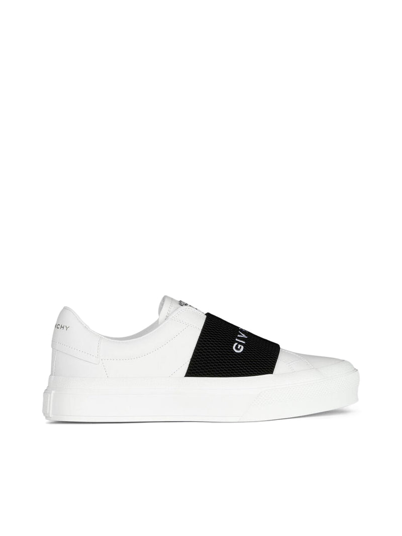 GIVENCHY 레더 스니커즈 위드 리본