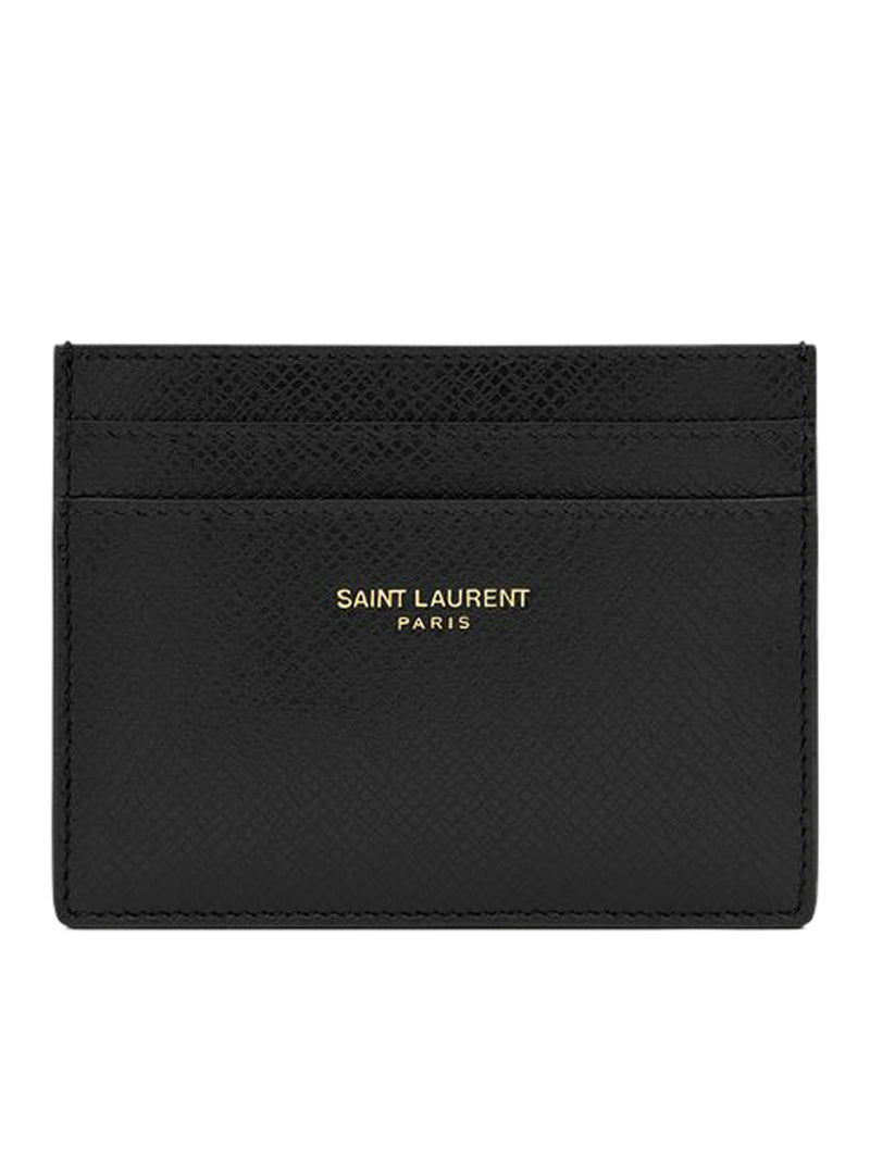 SAINT LAURENT 파리 레더 카드 홀더