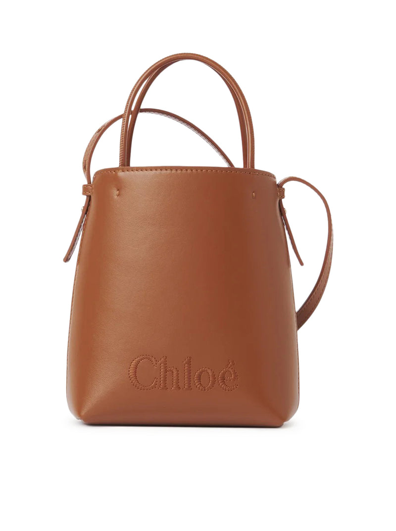 chloe sense 마이크로 토트 백