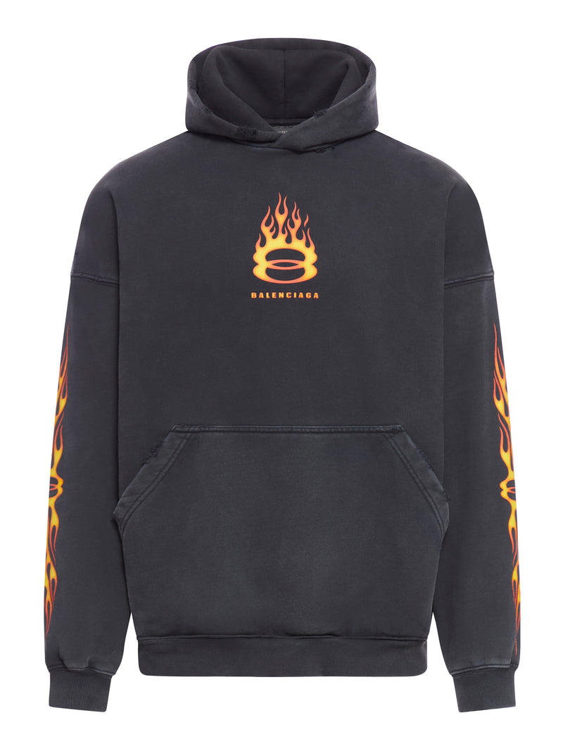 BURNING UNITY ARCH MOLLETON 스웨트 셔츠
