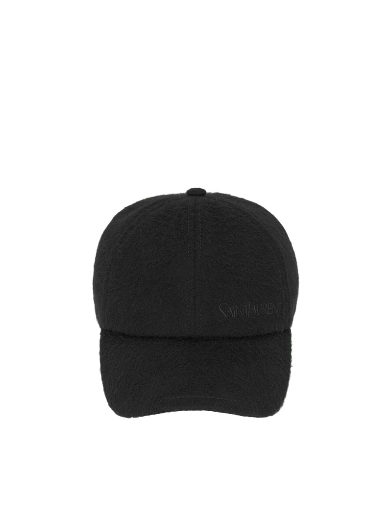 빈티지 SAINT LAURENT 캐시미어 베이스볼 캡