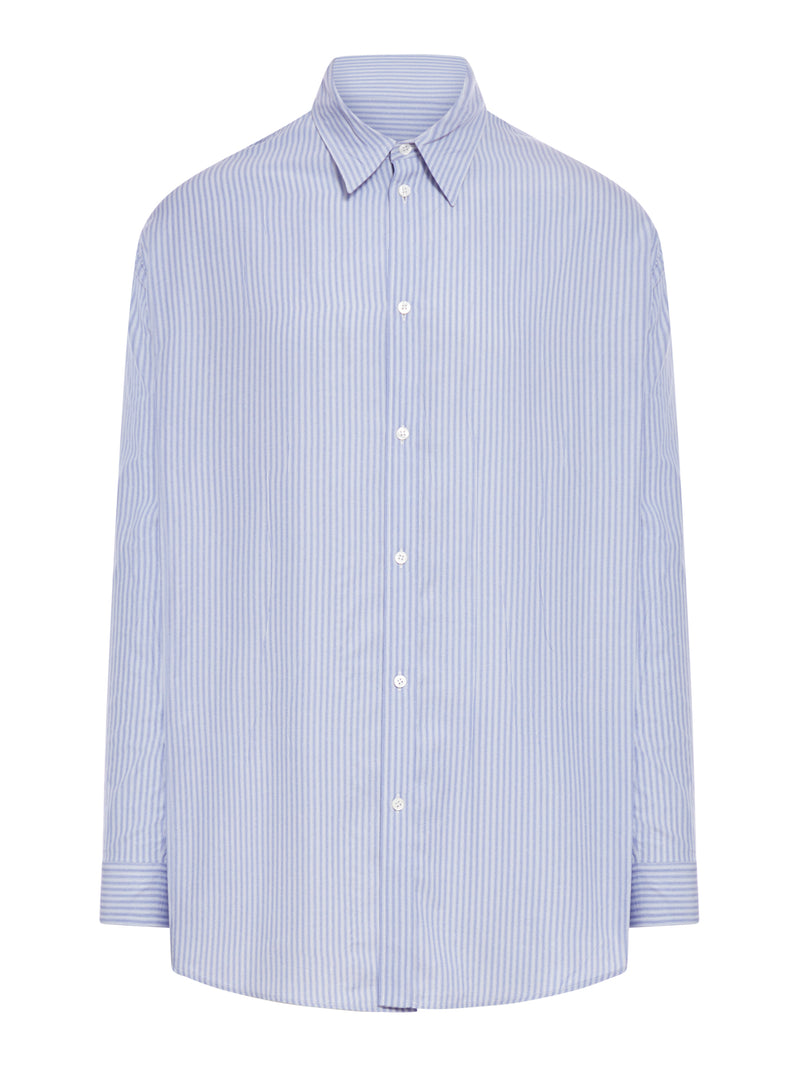 MEN39S 플루이드 셔츠 IN BLUEWHITE